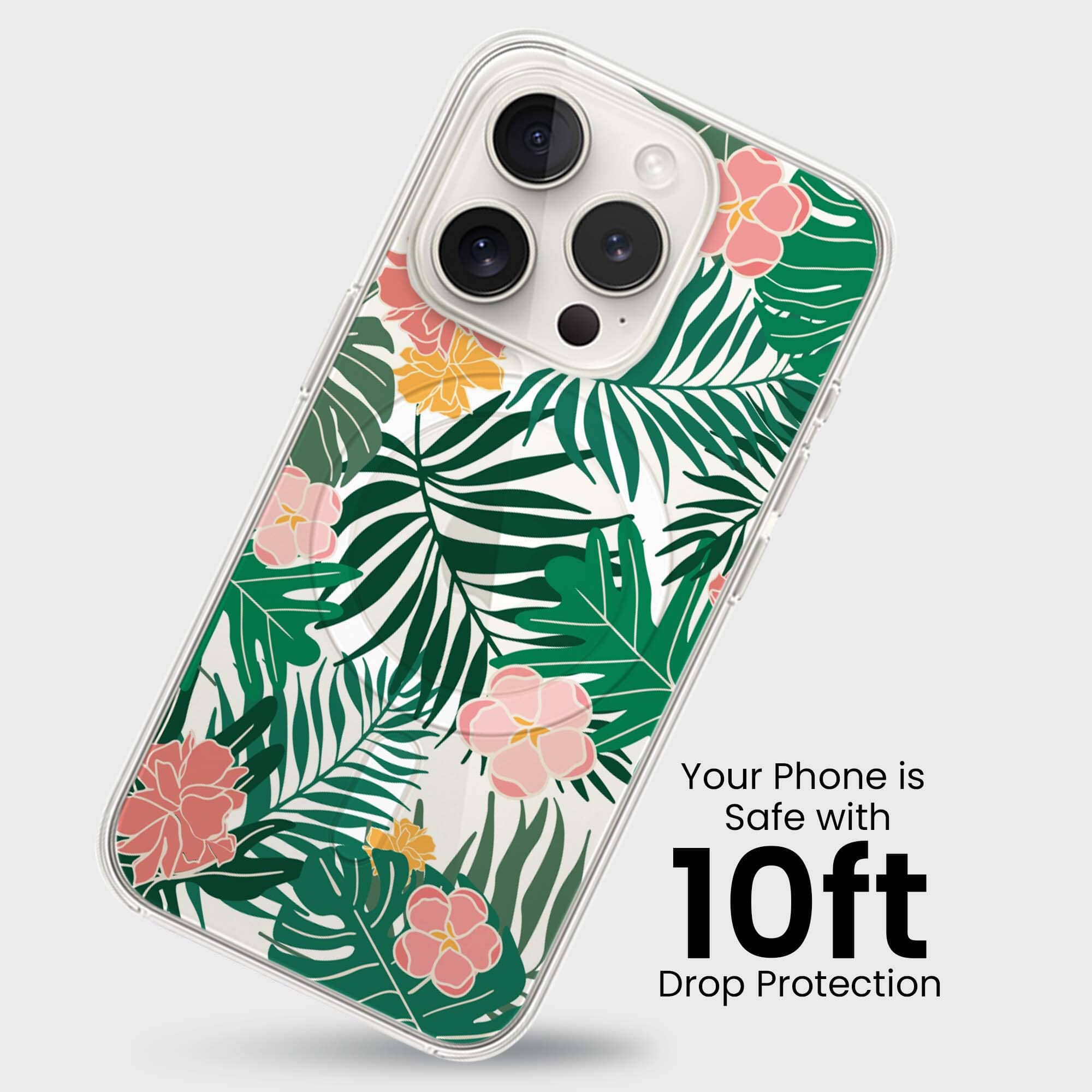 iPhone 15 Pro Case With MagSafe - Wild Flower
