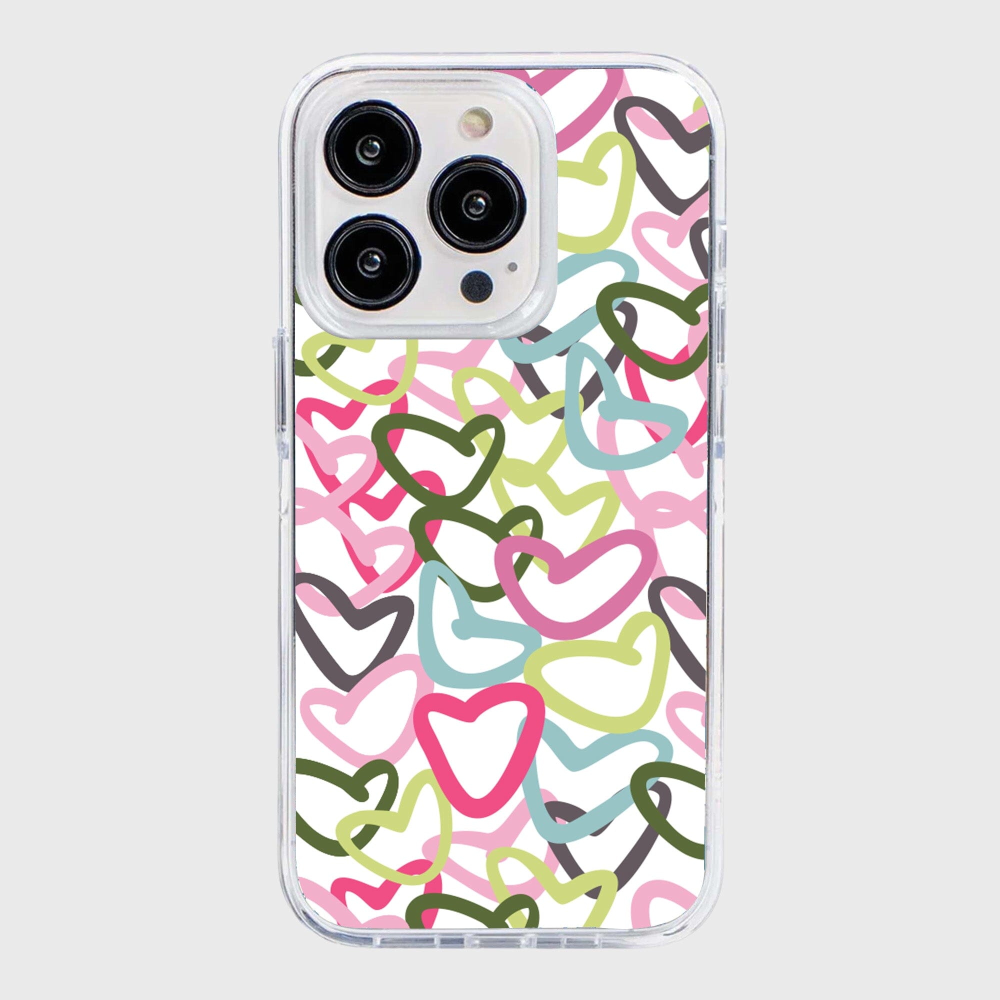 iPhone 15 Pro Max Clear Case - Graffiti Design