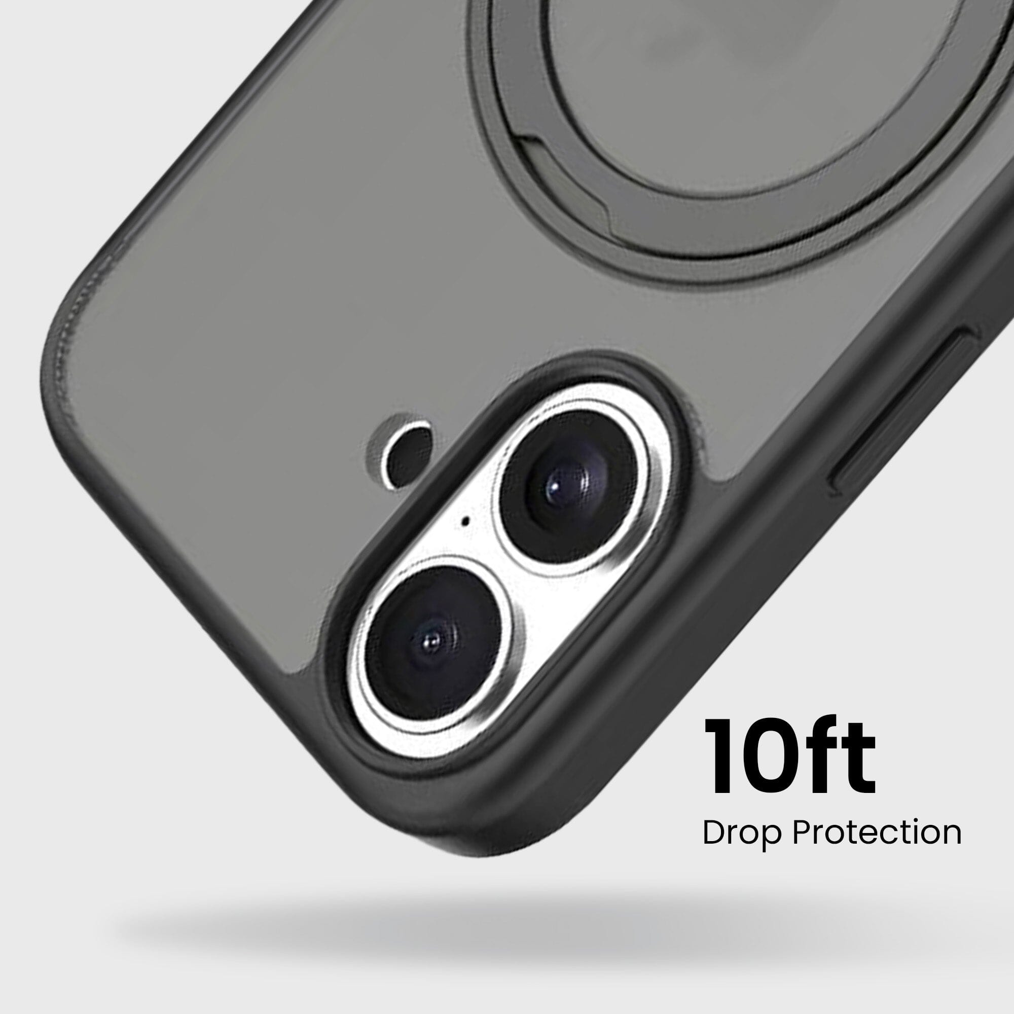 iPhone 17 Frost Case with 360 MagSafe Kickstand