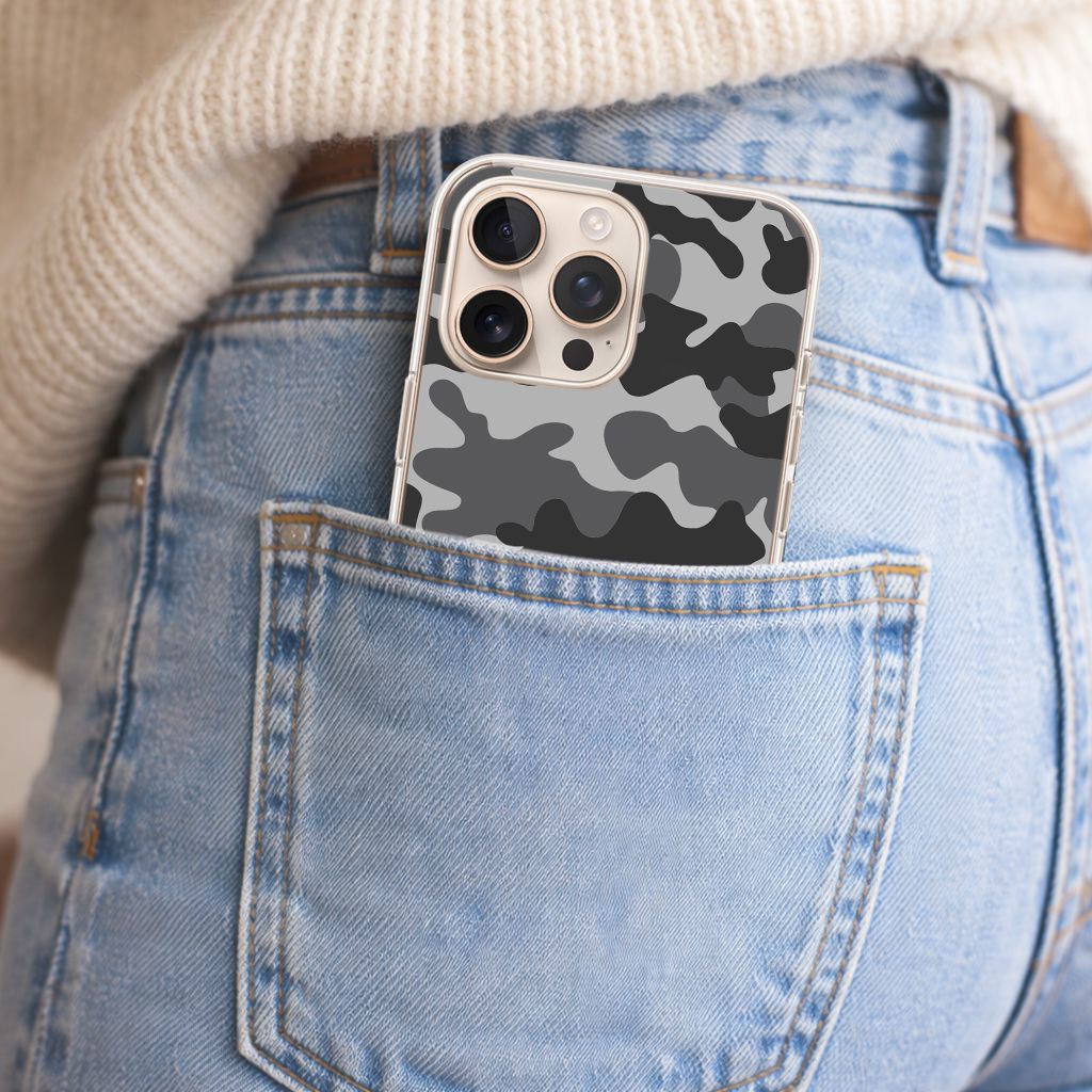 iPhone 16 Pro Max Case With MagSafe - Black Camo