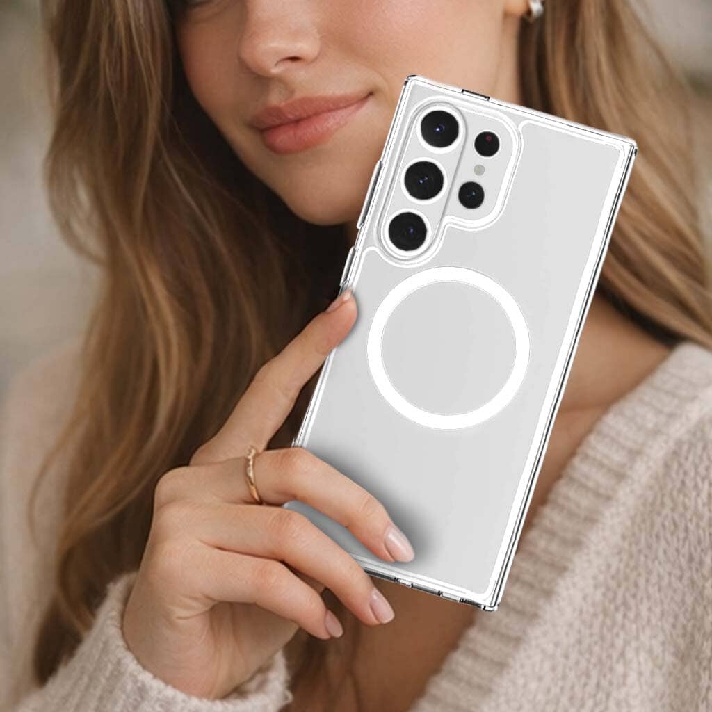 Samsung Galaxy S26 Ultra Clear Case with MagSafe