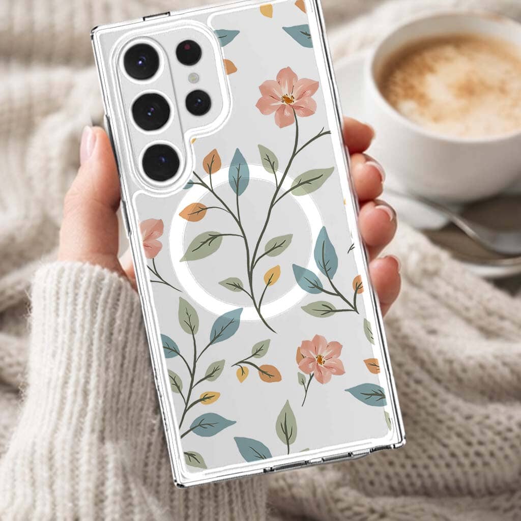 Samsung Galaxy S26 Ultra Easter Floral Clear Case