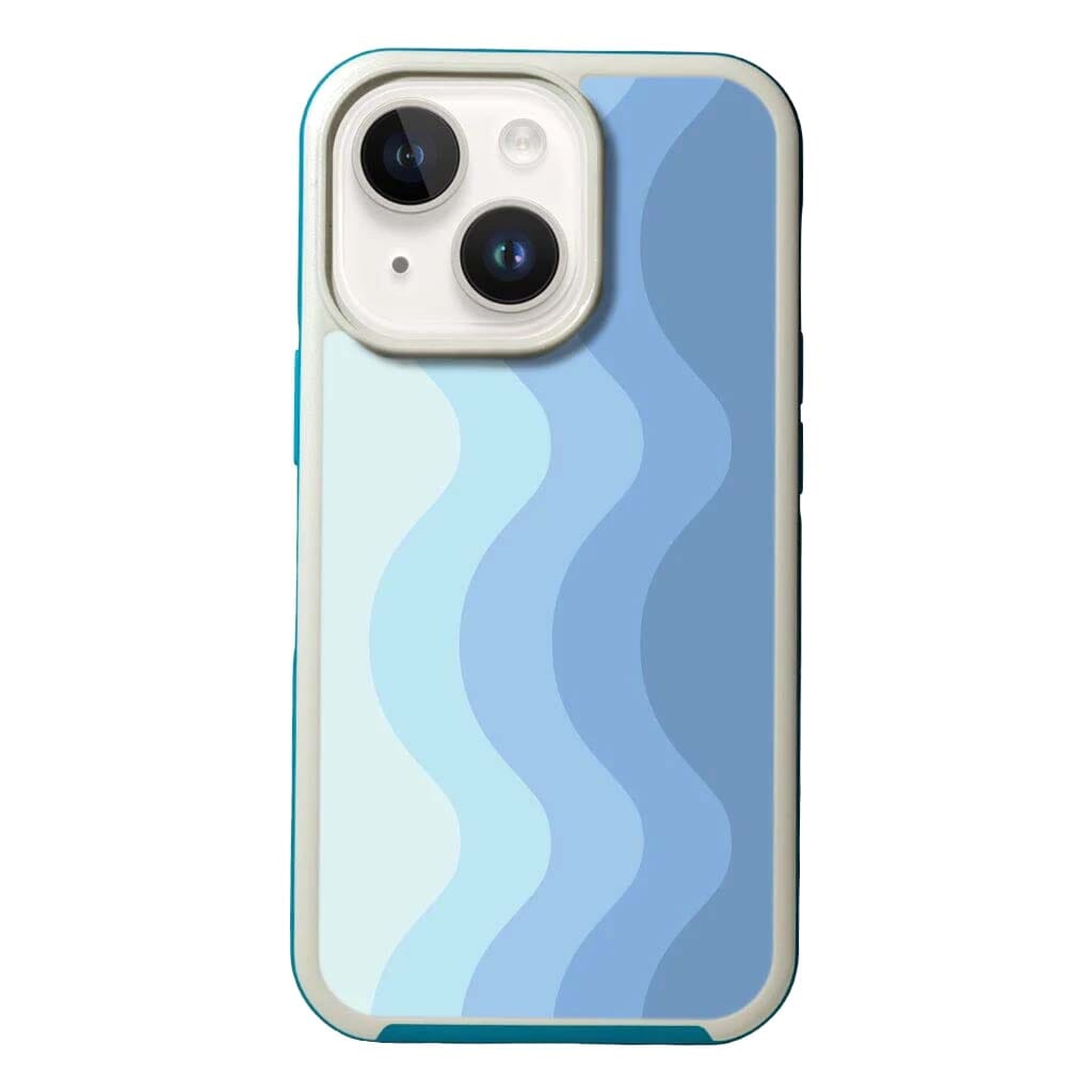 MagSafe iPhone 14 Plus Blue Wave Case