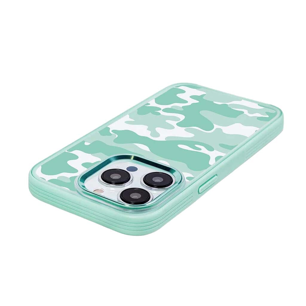 iPhone 15 Pro Case With MagSafe - Teal Camo