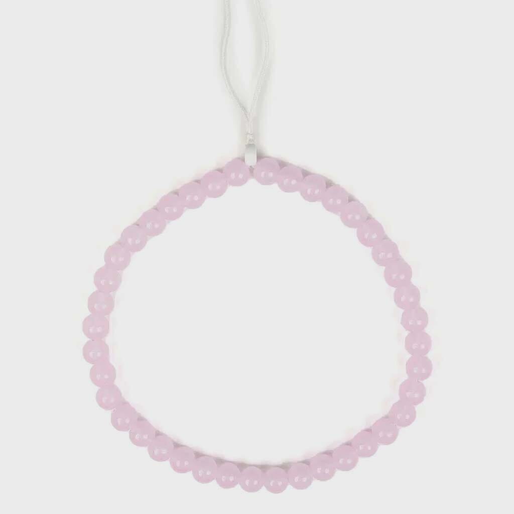 Pink Pearl Phone Charm