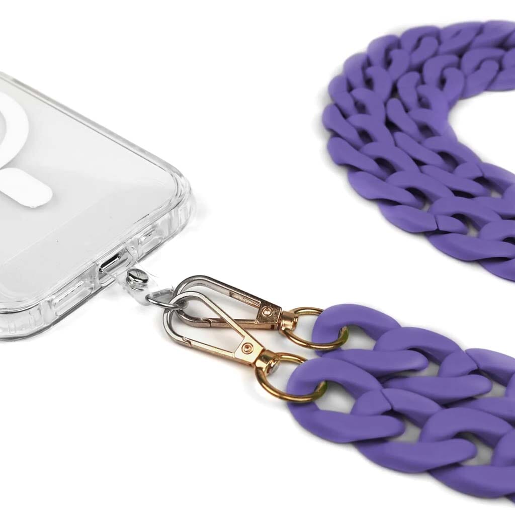 Purple Crossbody Phone Chain