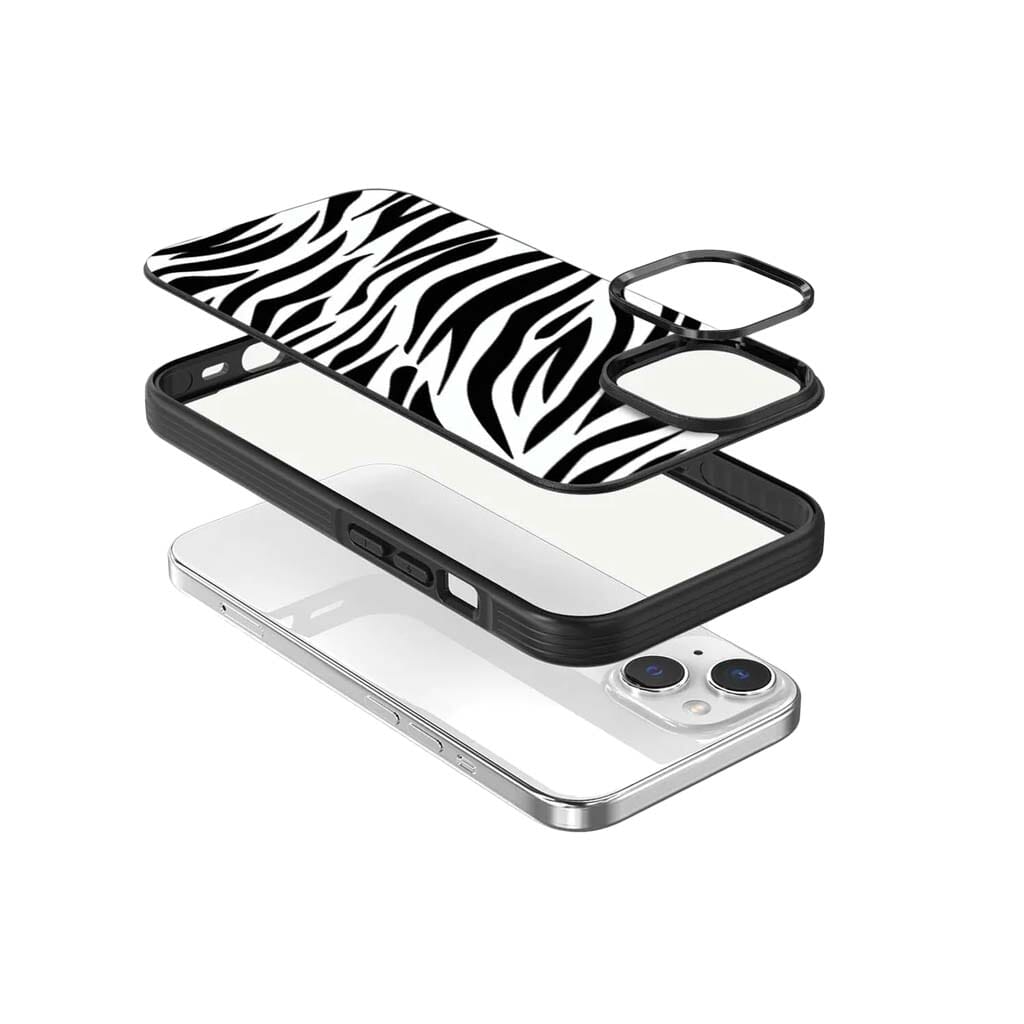 iPhone 15 Plus Case With MagSafe - Zebra