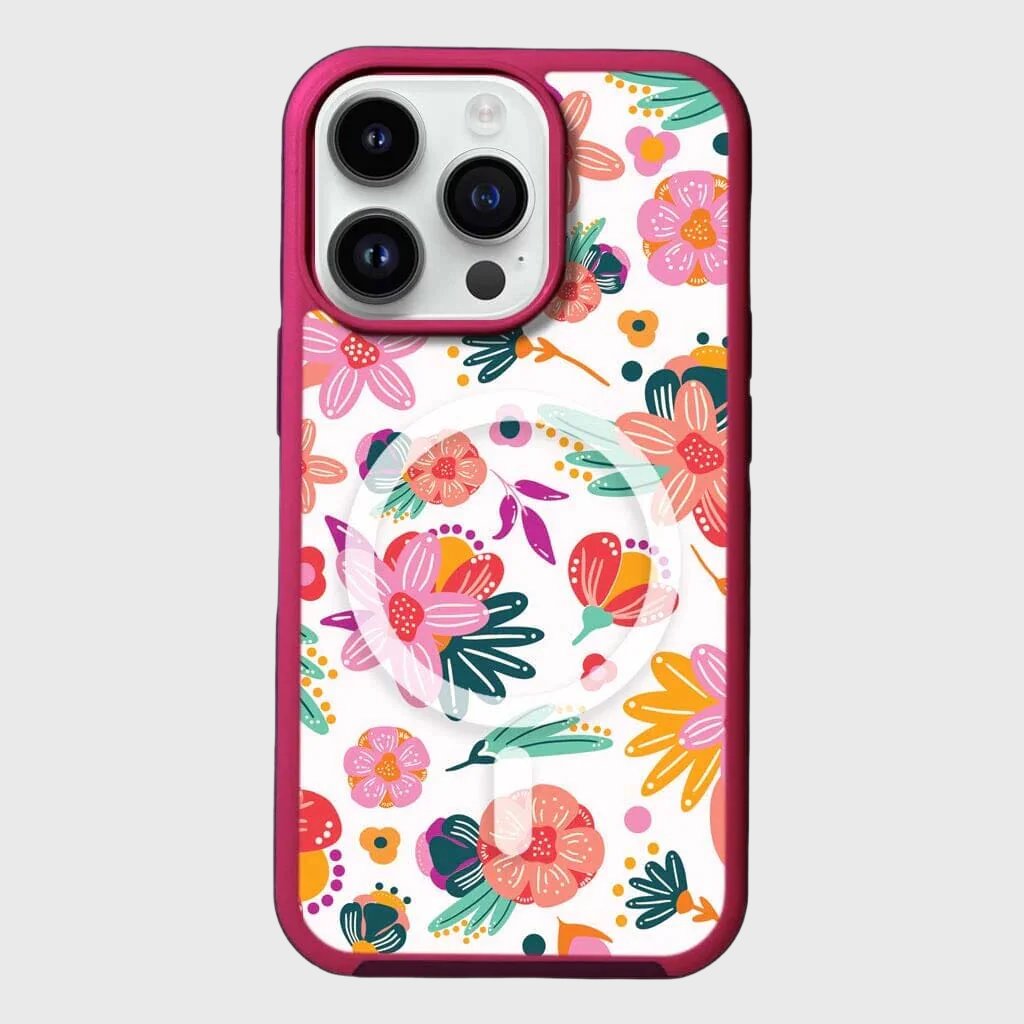 Case CASETiFY Funda IPhone 13 Pro Max Wildflower Scorpio Morado