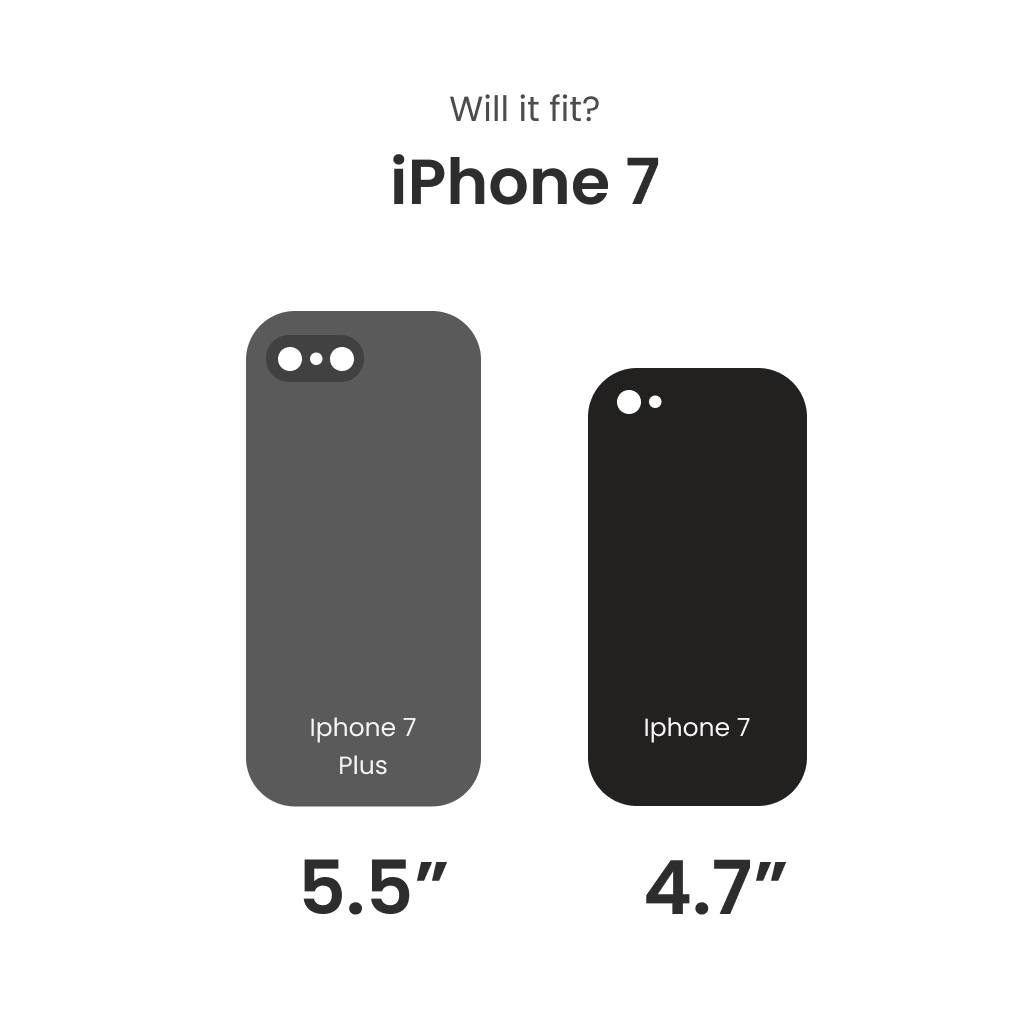 Antimicrobial iPhone 7 / 8 Clear Case