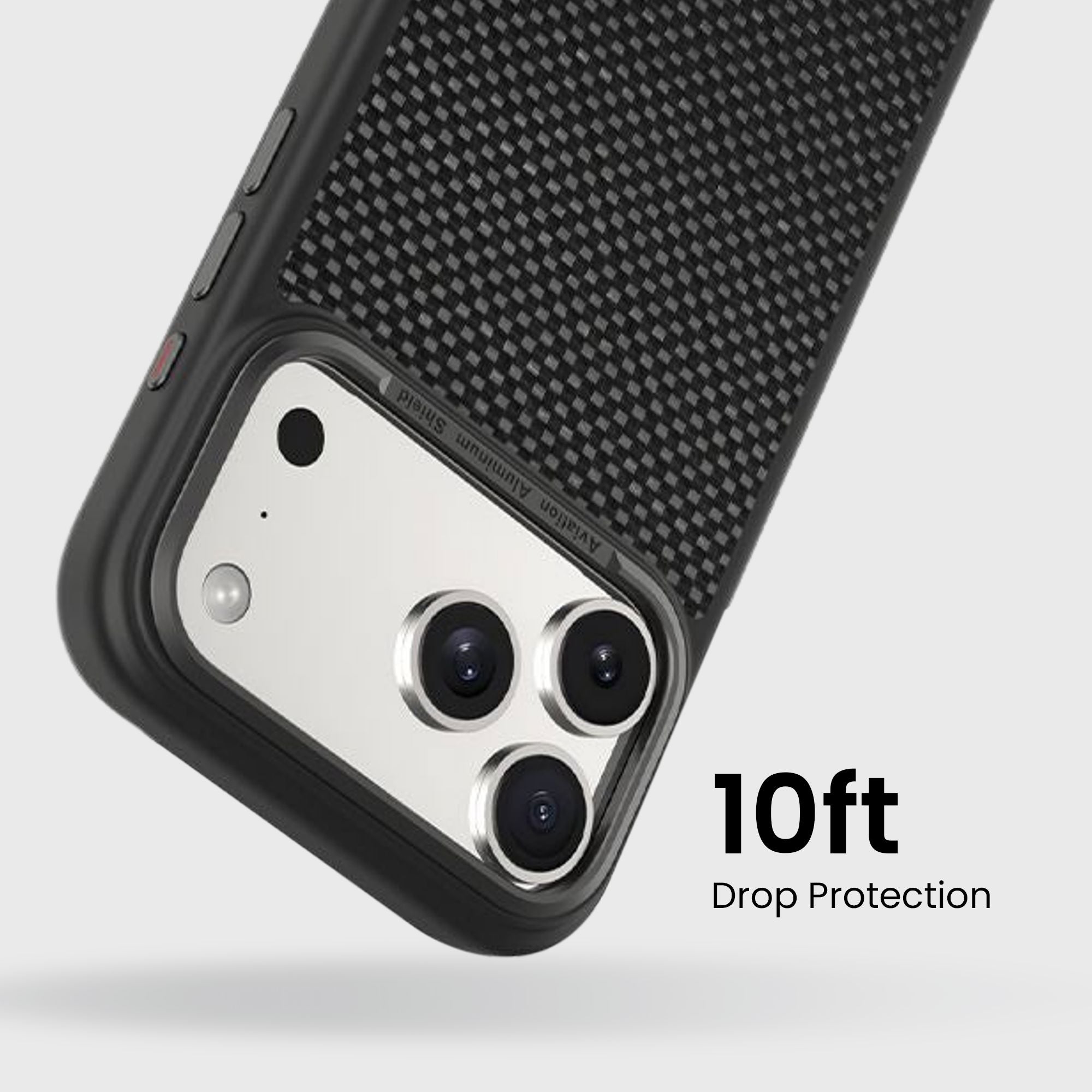 iPhone 17 Pro Aramid Fiber Weave Pattern Case