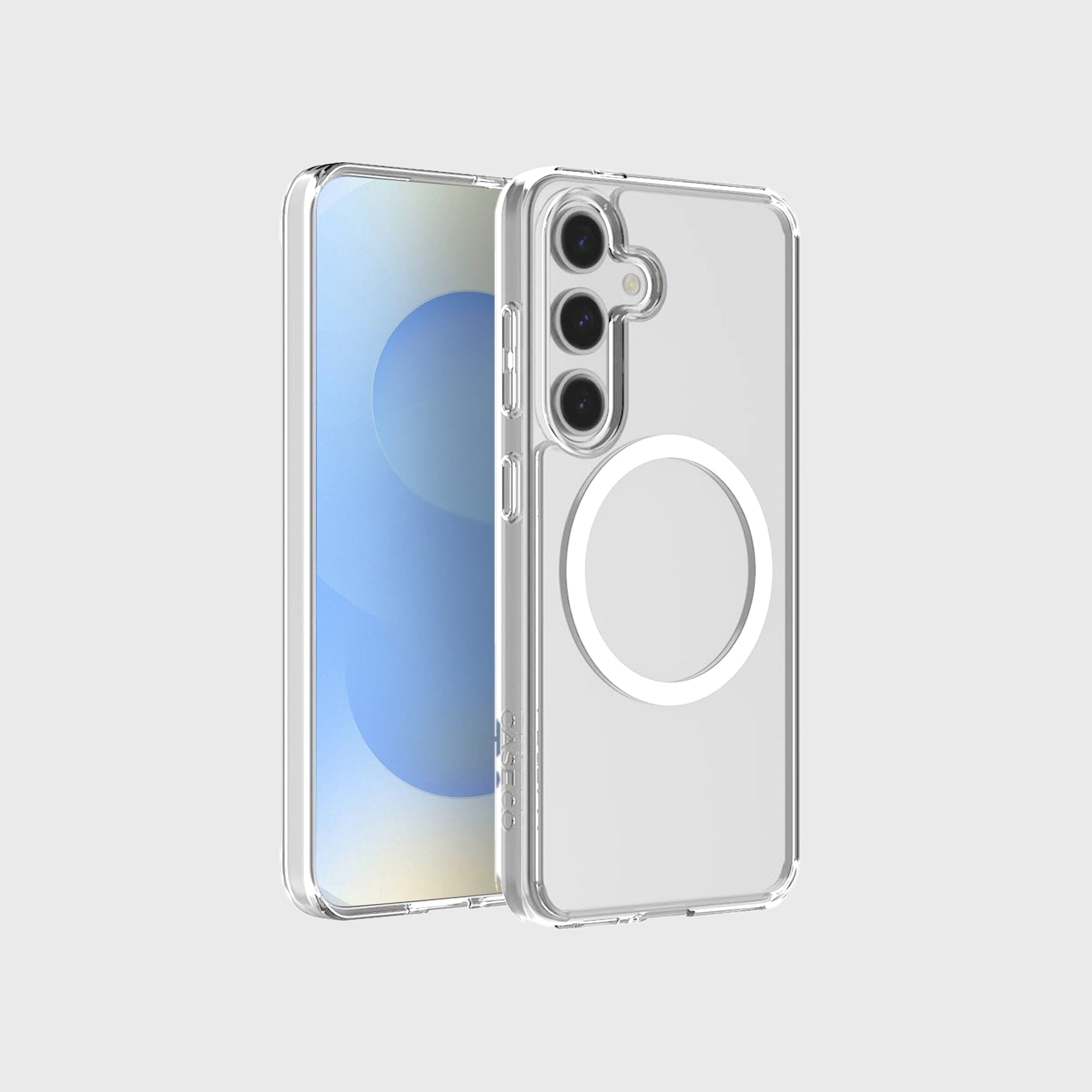 Samsung Galaxy S25 Plus Clear Case | With MagSafe | Transparent Design | Slim Fit | Shockproof | Sustainable Material Samsung Galaxy S25 Plus Clear Case | With MagSafe | Transparent Design | Slim Fit | Shockproof | Sustainable Material