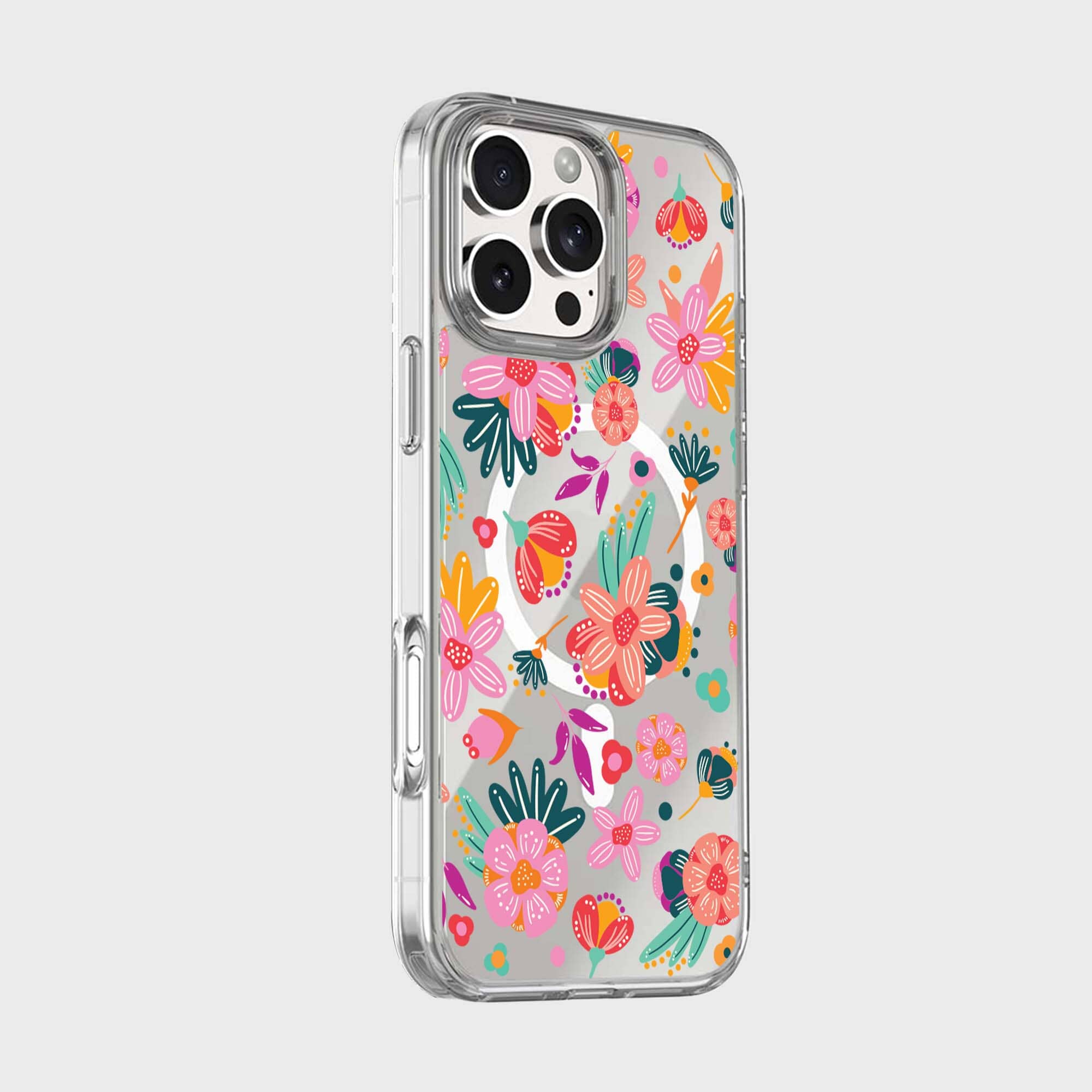 iPhone 16 Pro Case With MagSafe - Spring Flower
