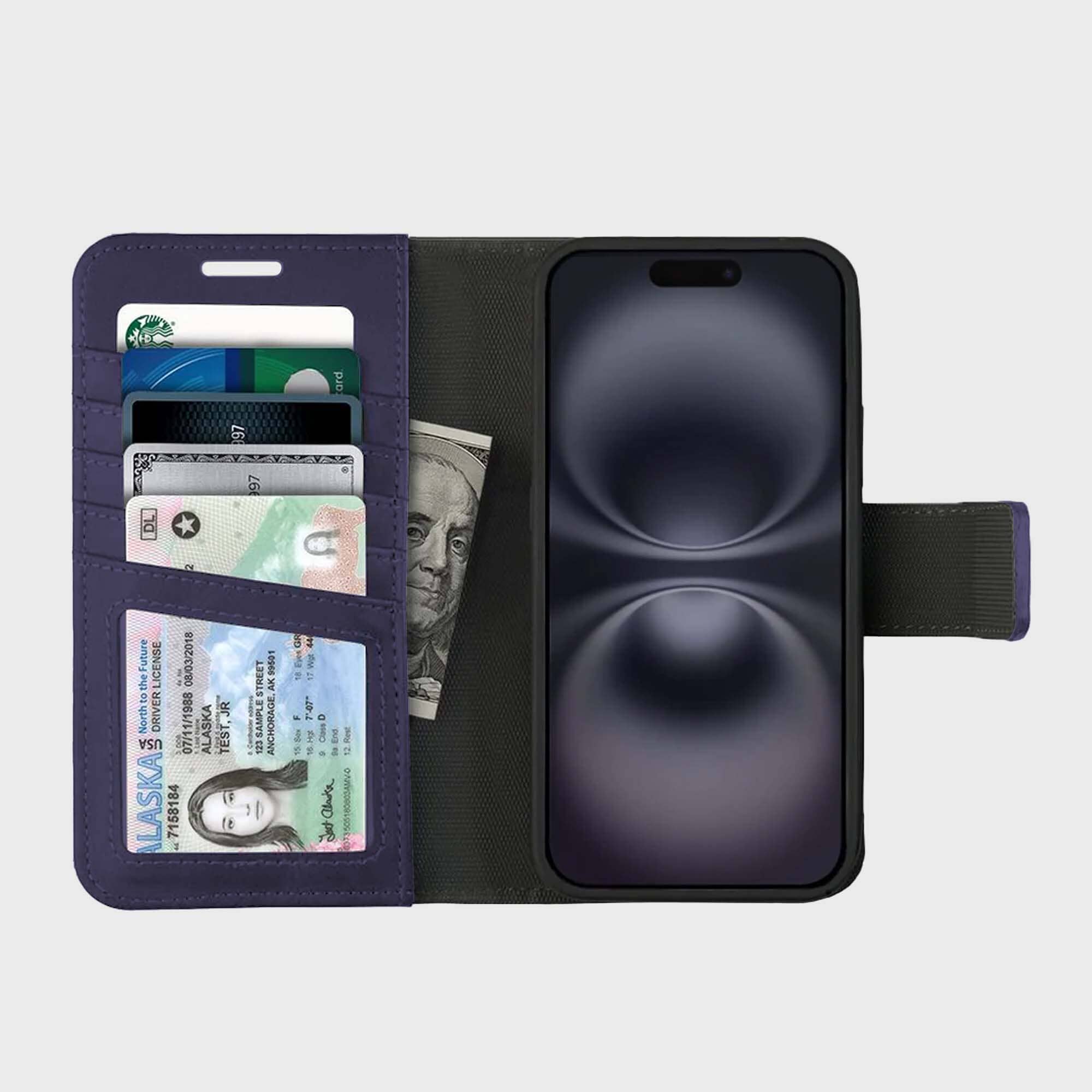 iPhone 16 Pro Wallet Case With MagSafe - 5th Ave