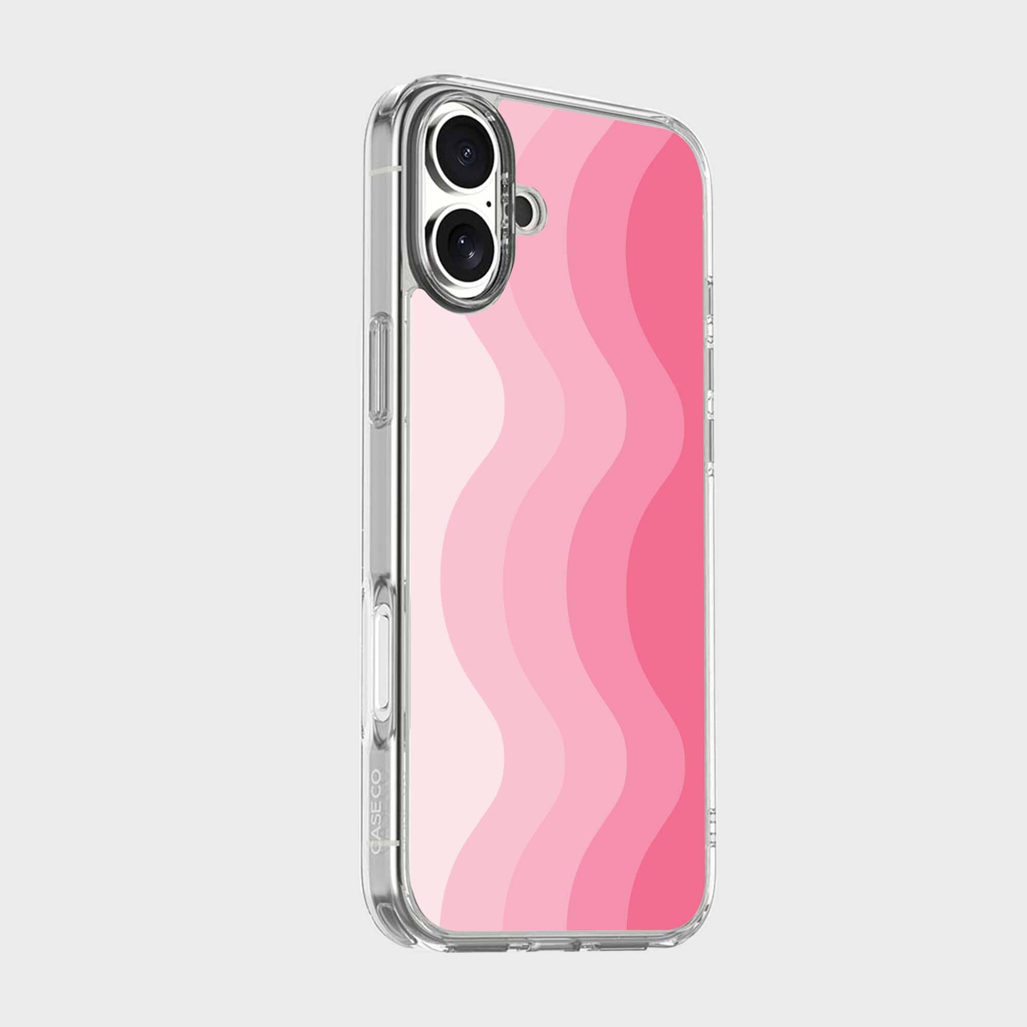 MagSafe iPhone 16 Pink Wave Case