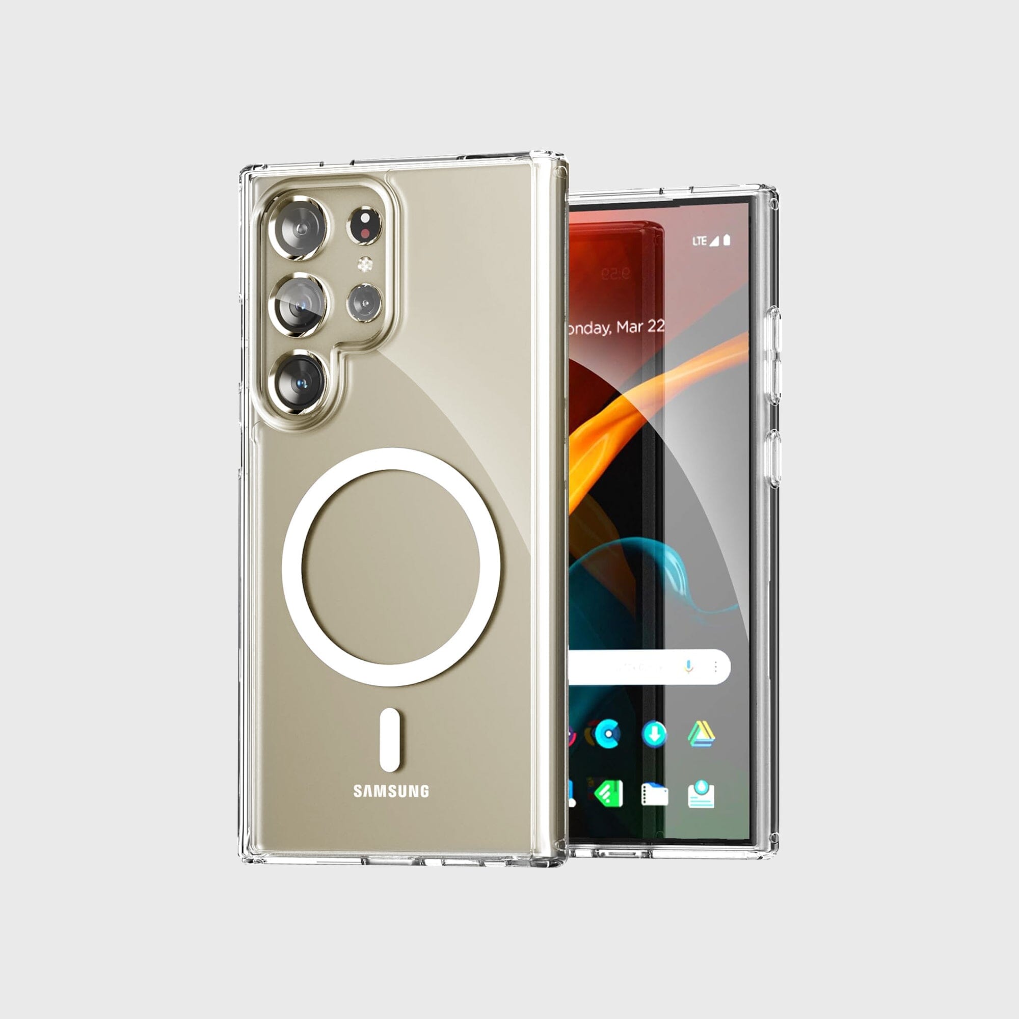 Samsung Galaxy S25 Ultra Clear Case with MagSafe – Caseco Inc