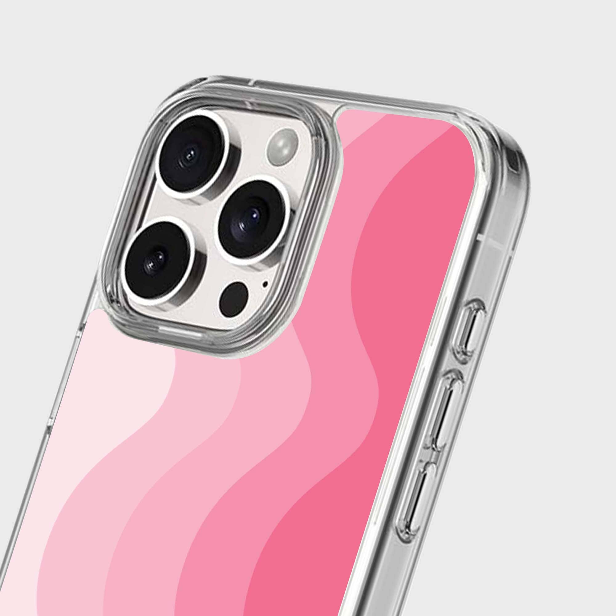MagSafe iPhone 16 Pro Pink Wave Case