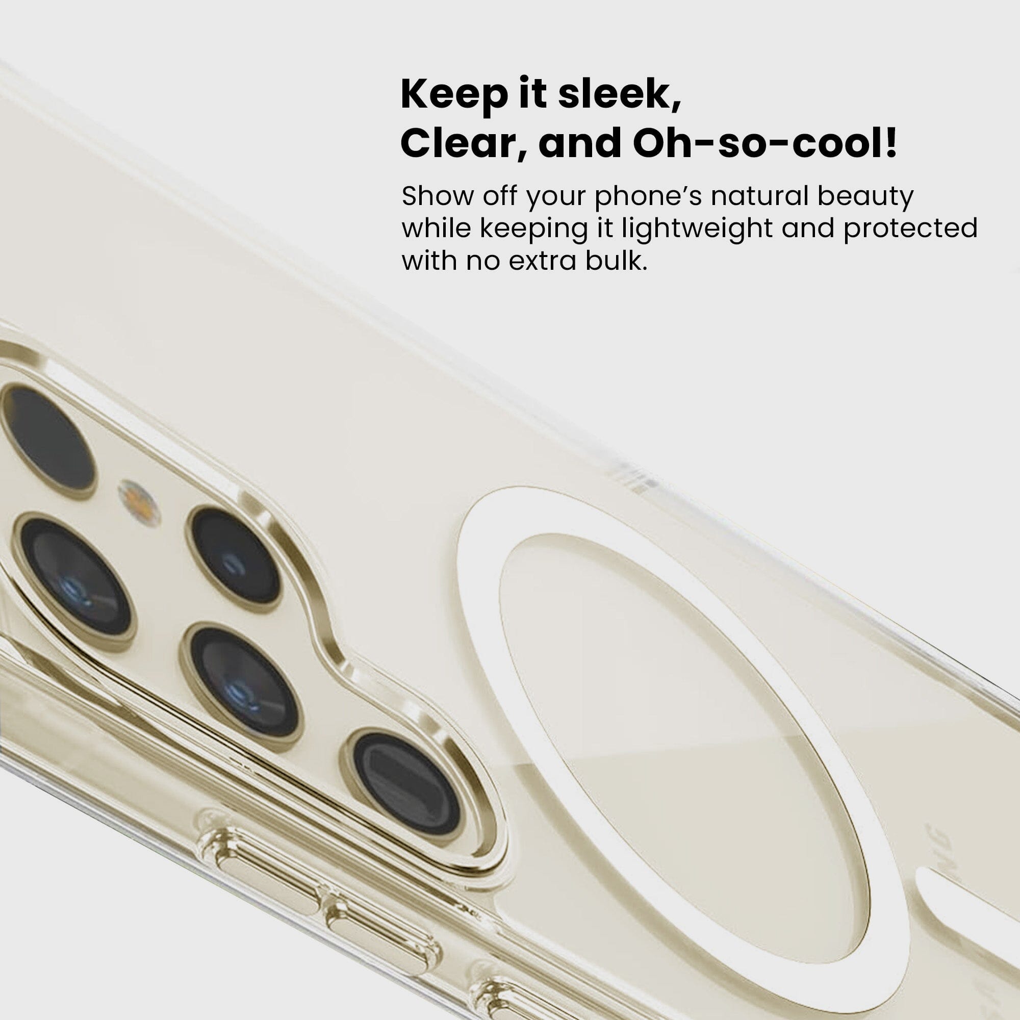 Samsung Galaxy S26 Ultra Clear Case with MagSafe