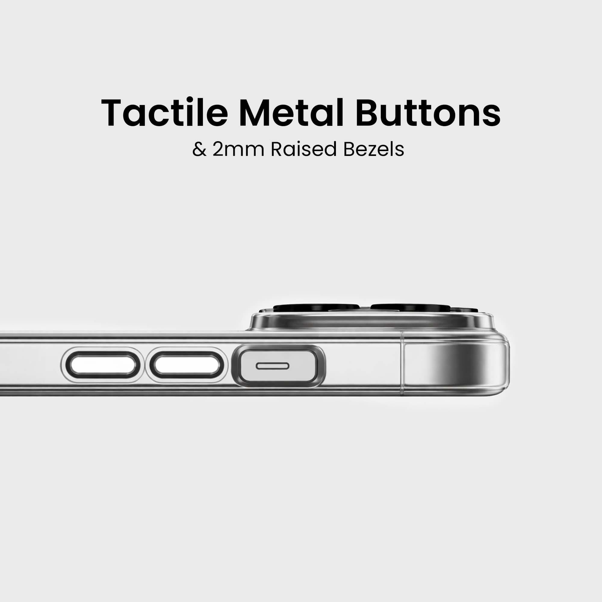 MagSafe iPhone 16 Pro Lemons Clear Case