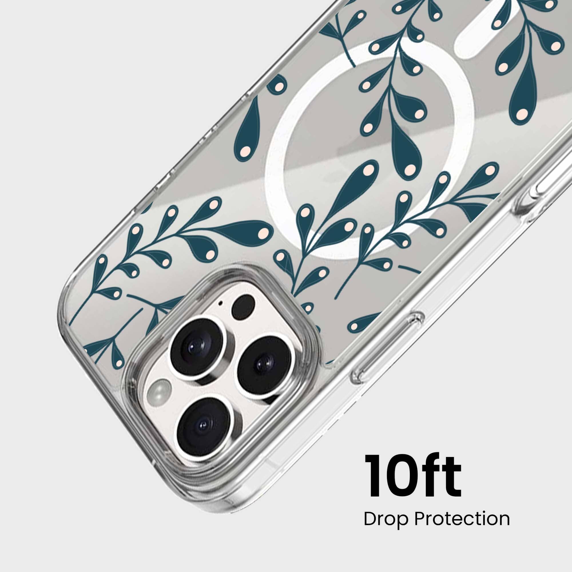 iPhone 16 Pro Max Clear Case - Lullaby Design