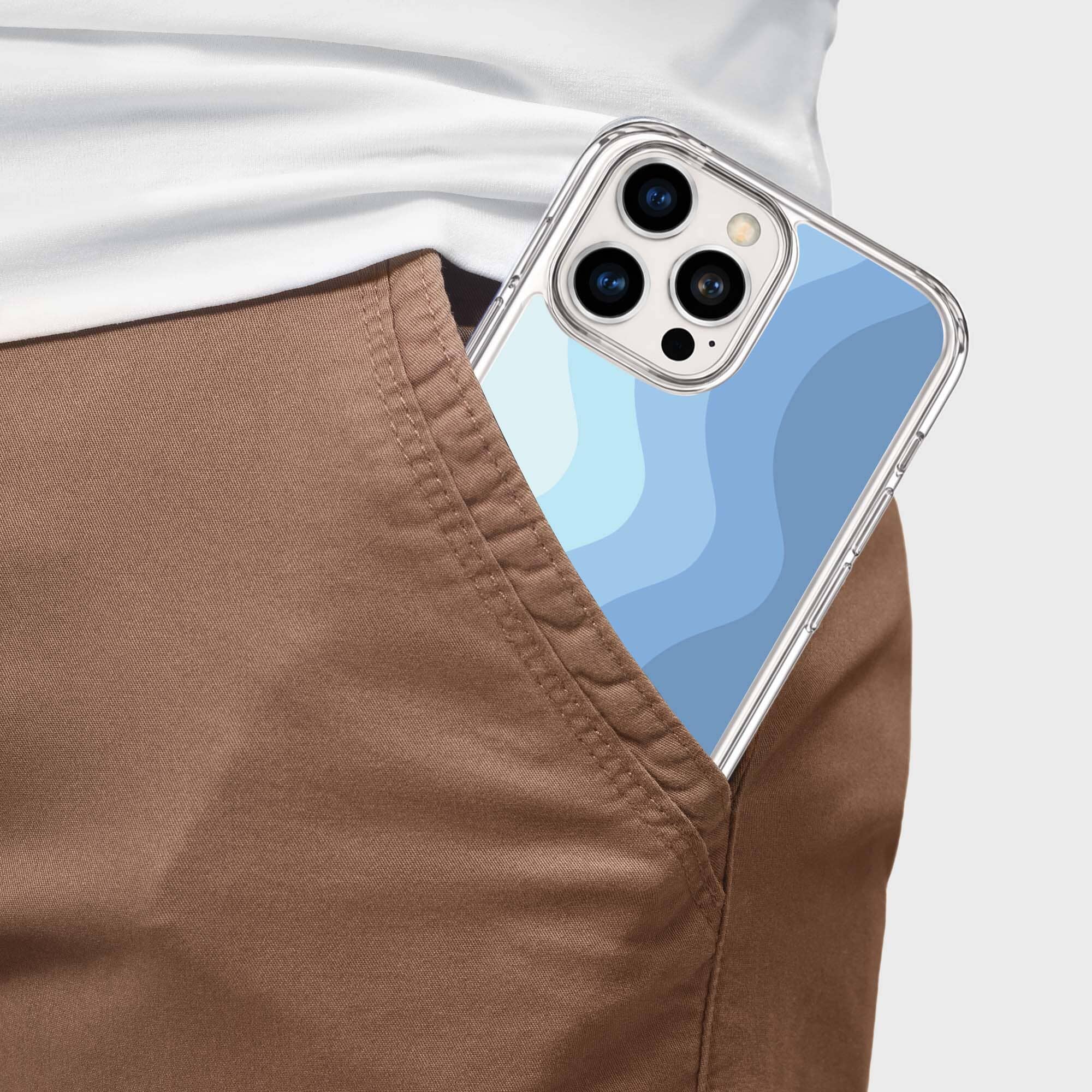 iPhone 16 Pro Case With MagSafe - Blue Wave