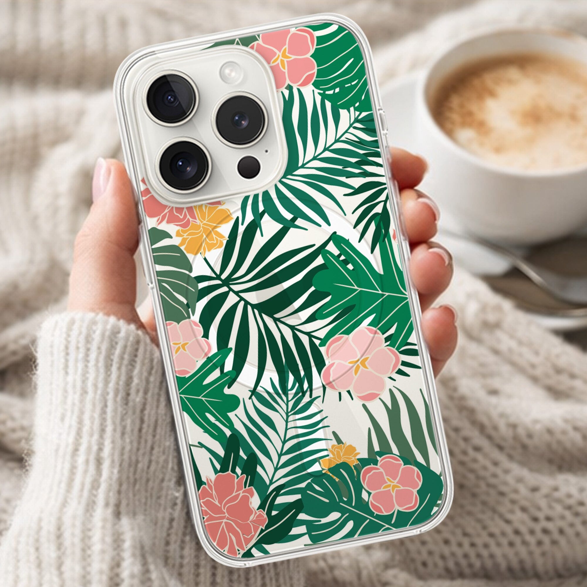 iPhone 15 Pro Max Case With MagSafe - Wild Flower