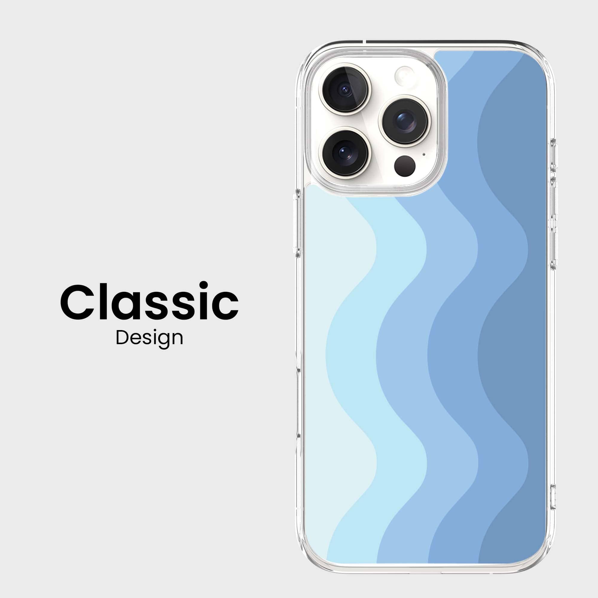 iPhone 16 Pro Max Case With MagSafe - Blue Wave