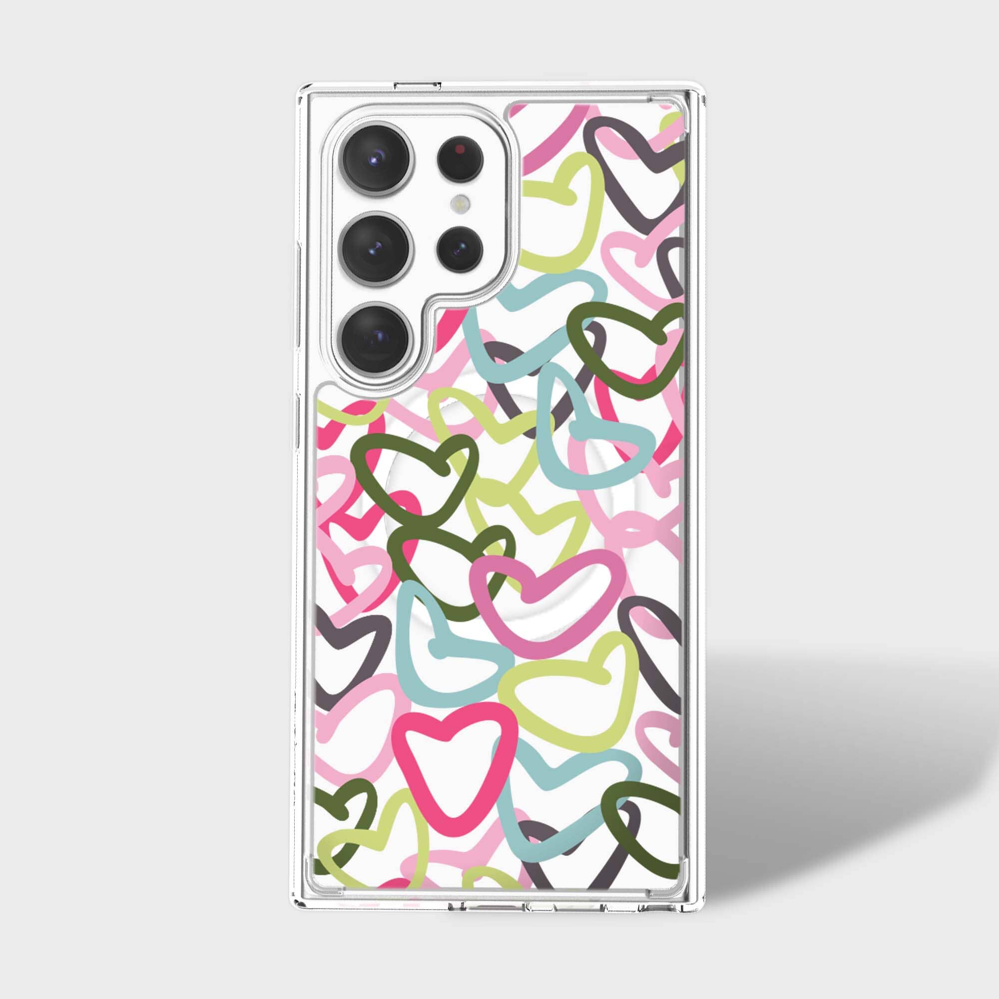 Samsung Galaxy S24 Ultra Clear Case - Graffiti Design