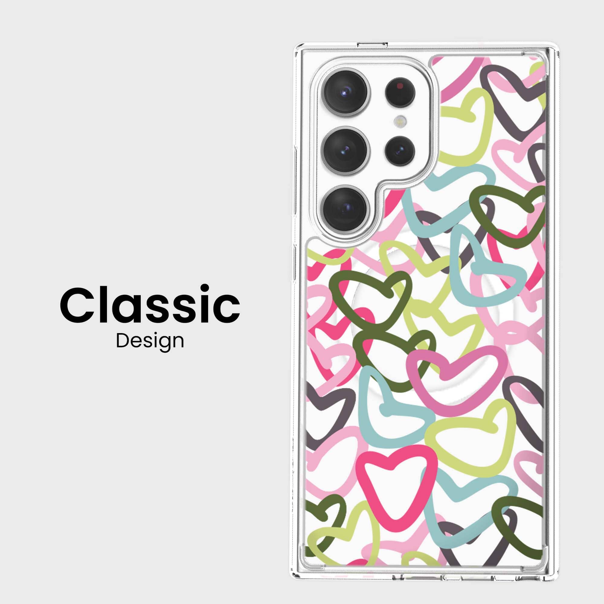Samsung Galaxy S25 Ultra Clear Case - Graffiti Design