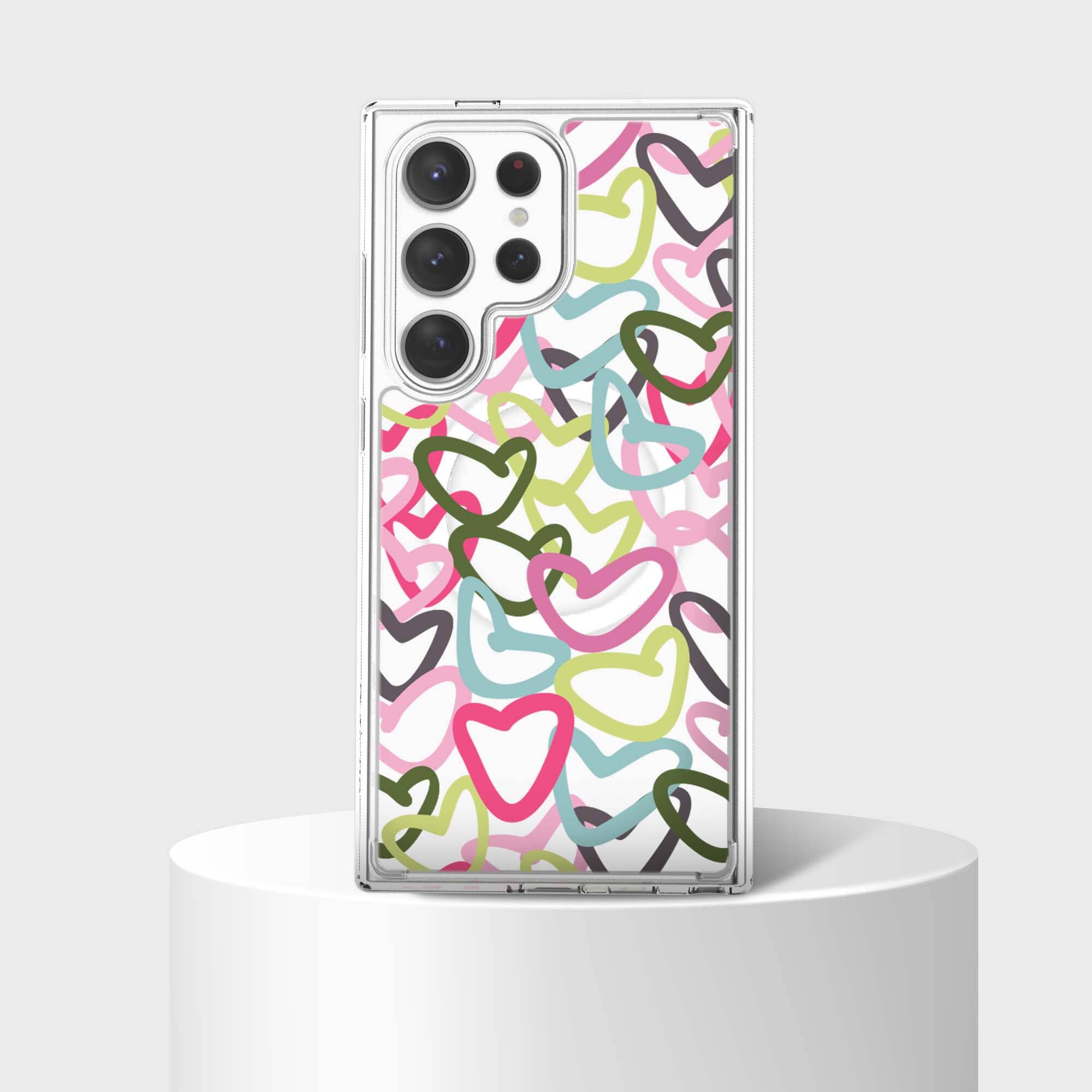 Samsung Galaxy S25 Ultra Clear Case - Graffiti Design