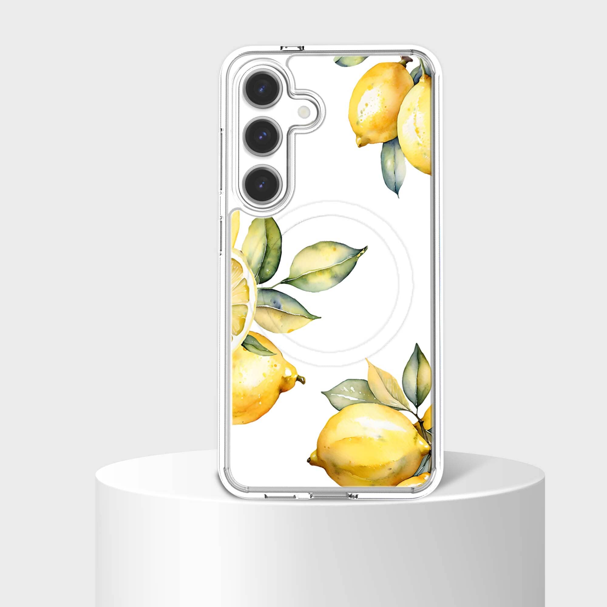 Samsung Galaxy S25 Lemons Clear Case