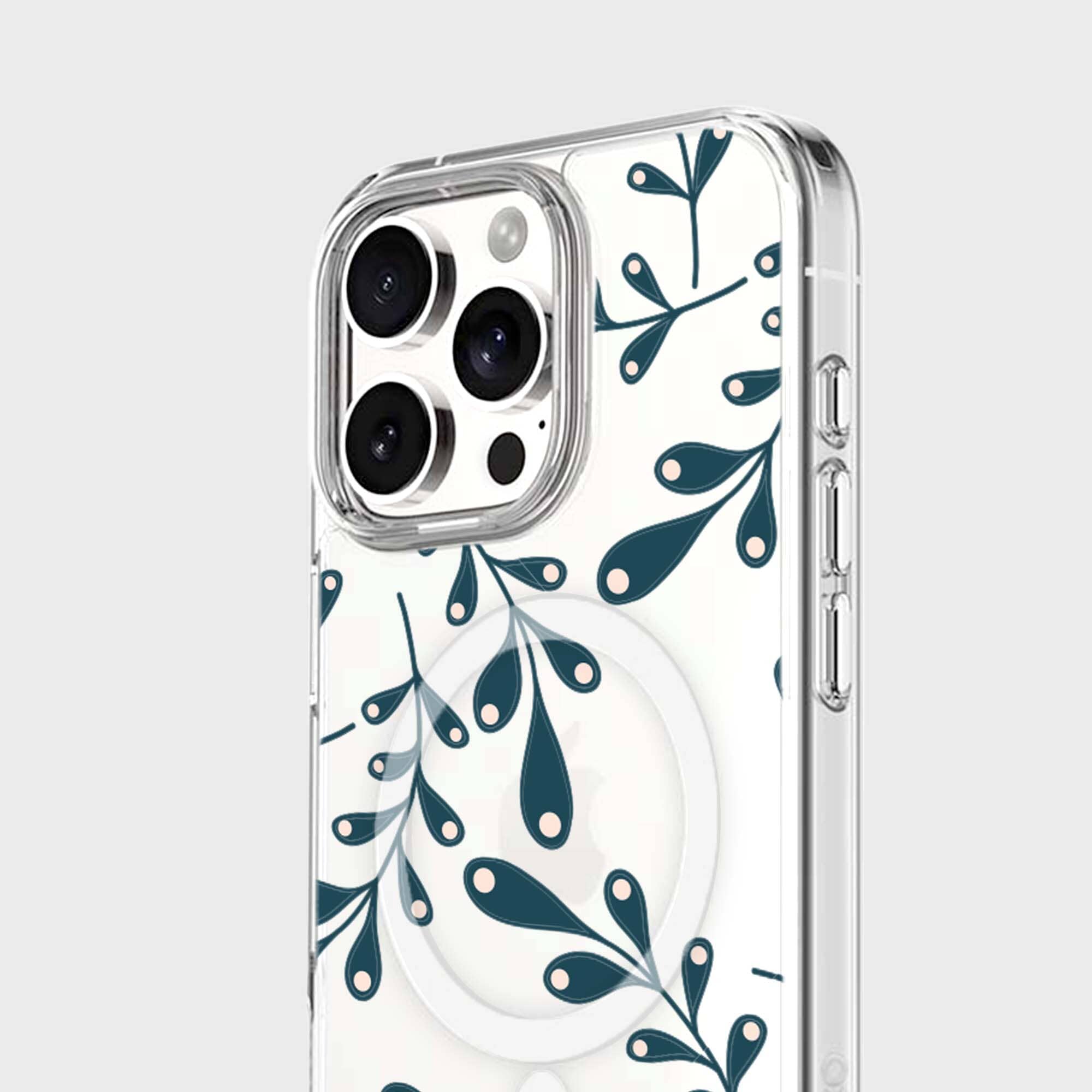 iPhone 16 Pro Max Clear Case - Lullaby Design