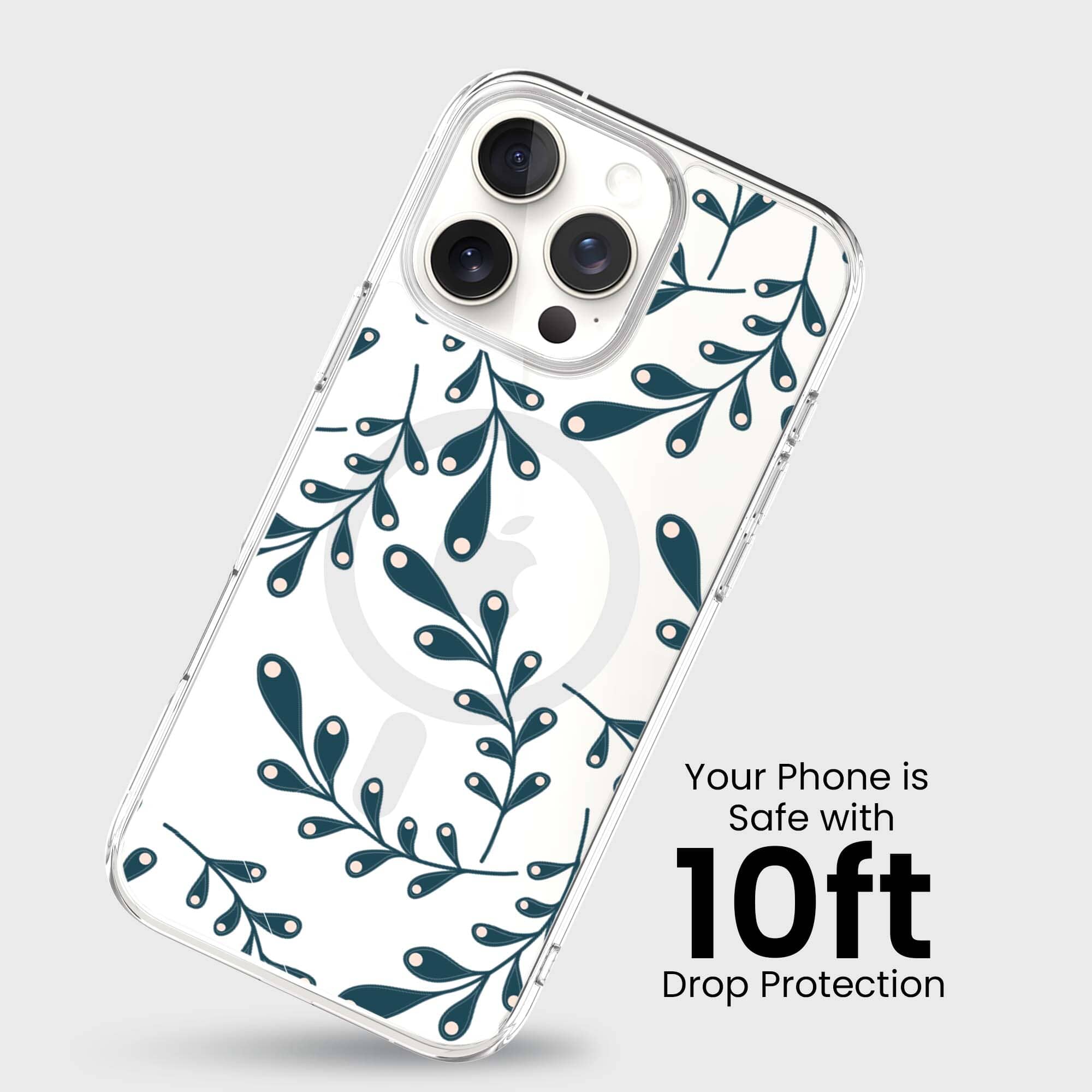 iPhone 16 Pro Max Clear Case - Lullaby Design