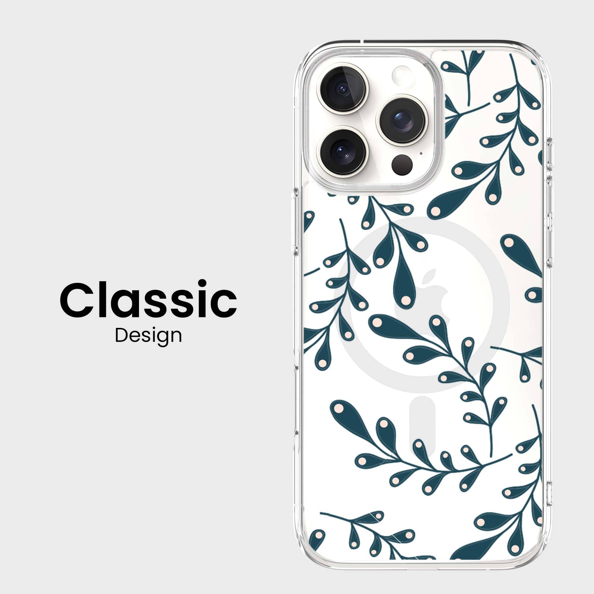 iPhone 16 Pro Max Clear Case - Lullaby Design
