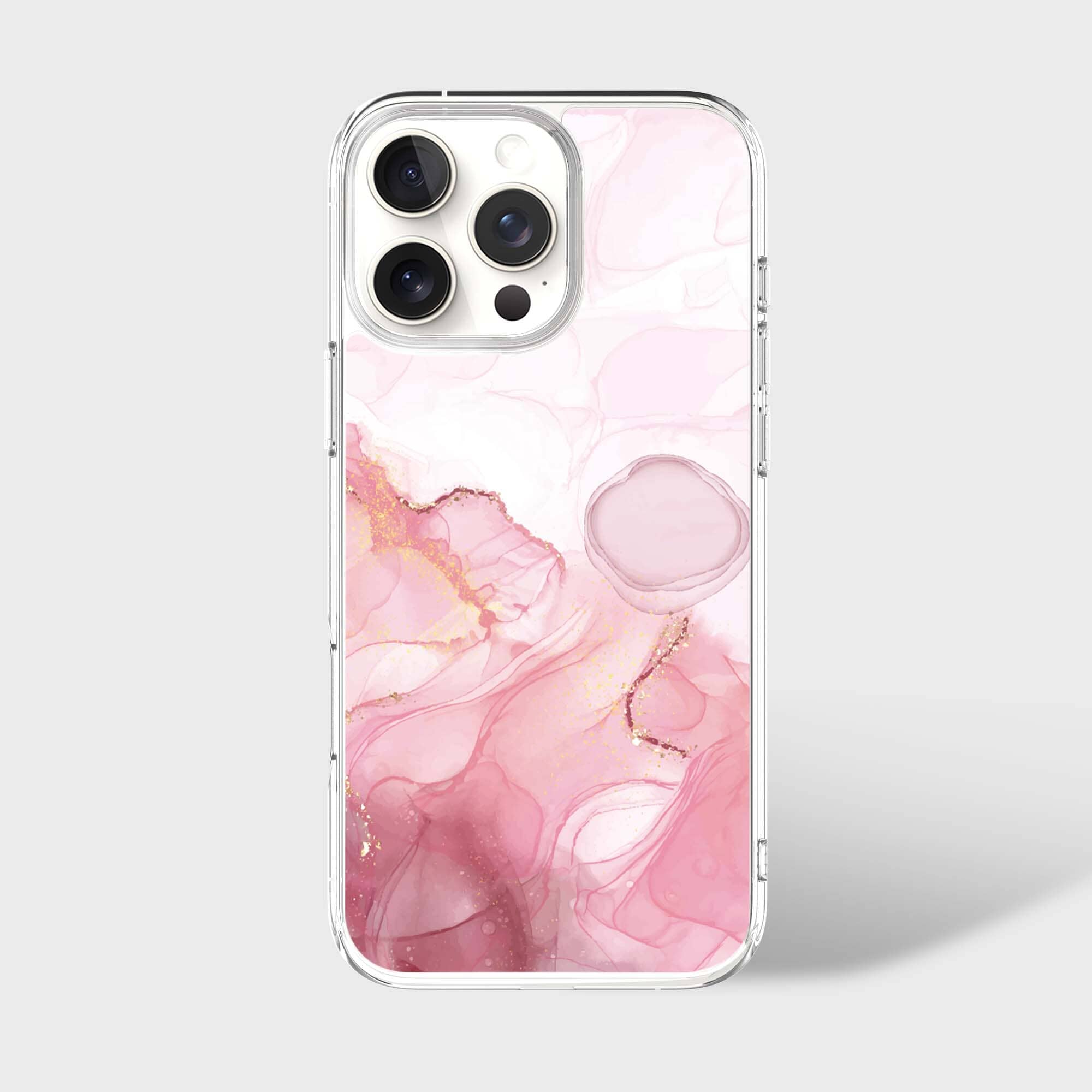 iPhone 16 Pro Case With MagSafe - Pink Marble
