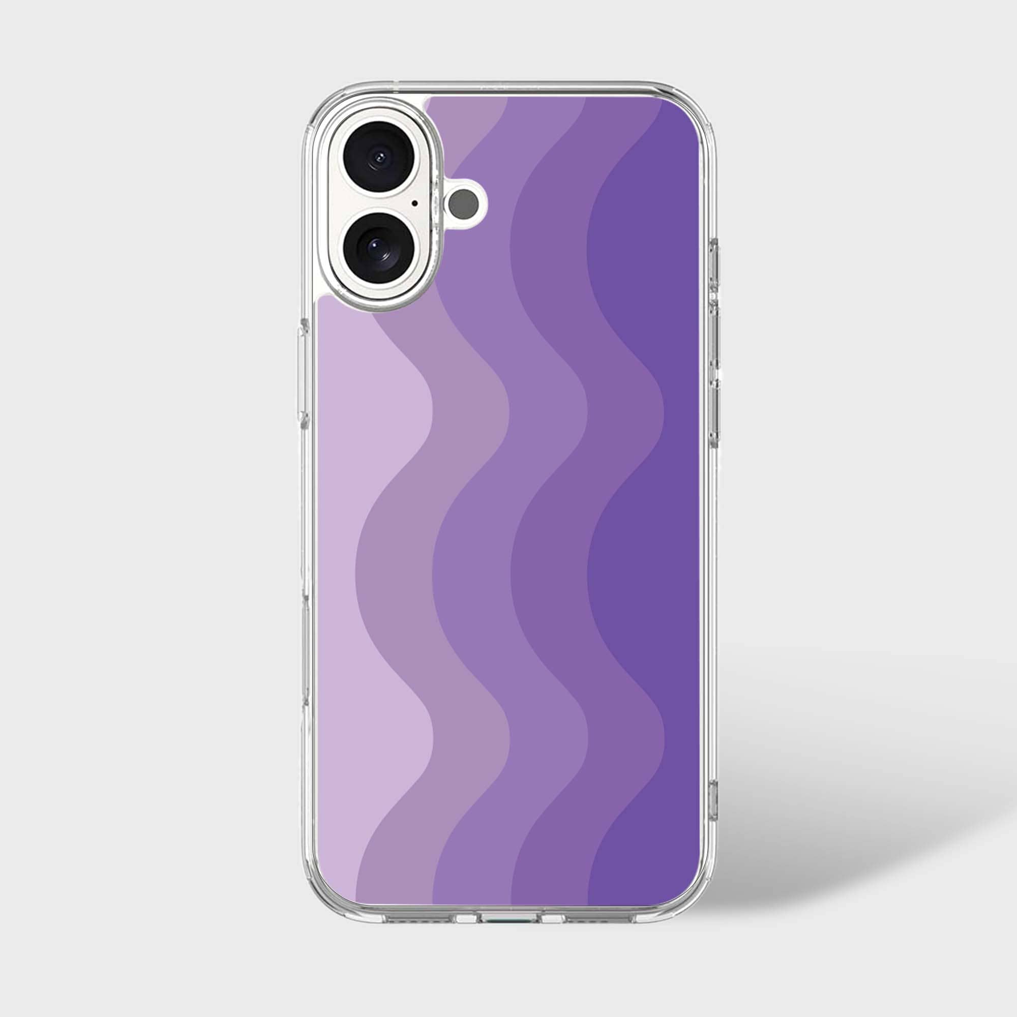 iPhone 16 Case With MagSafe - Purple Wave