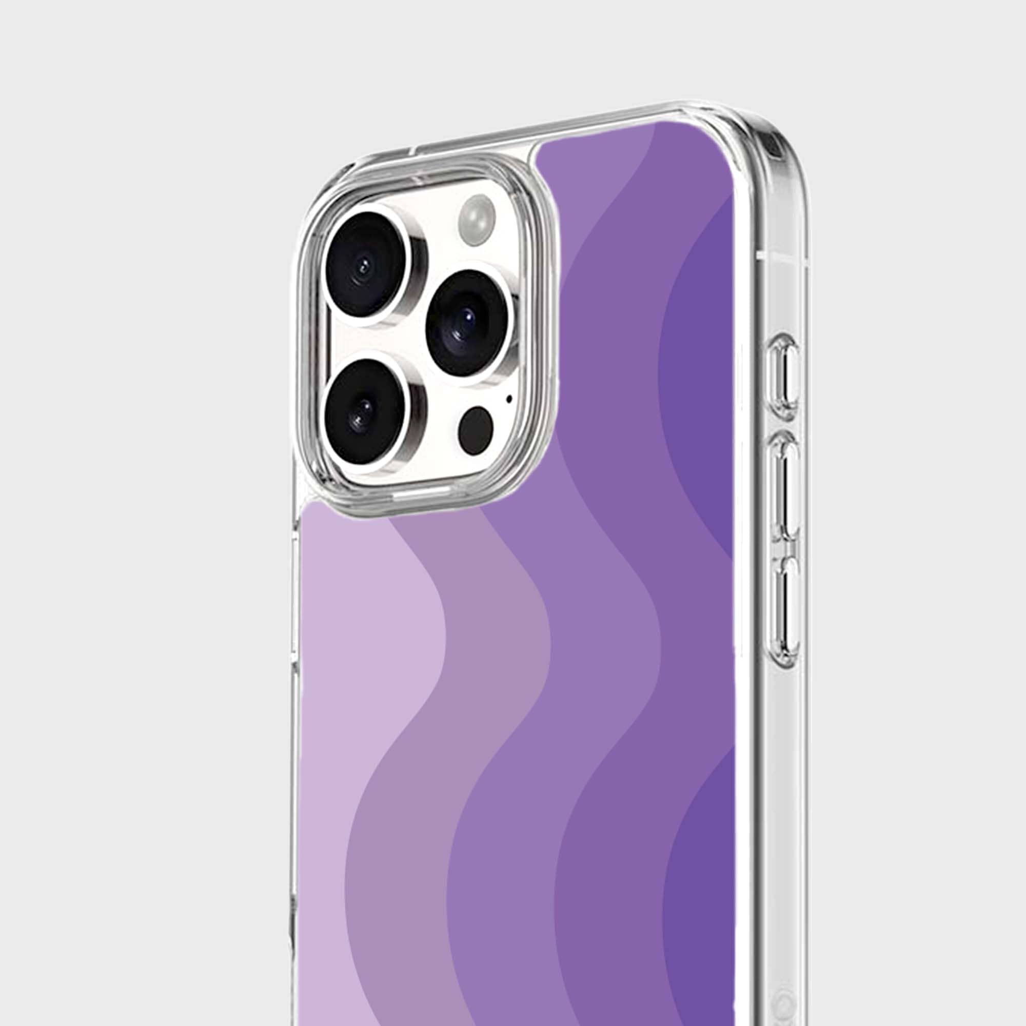 iPhone 16 Pro Case With MagSafe - Purple Wave