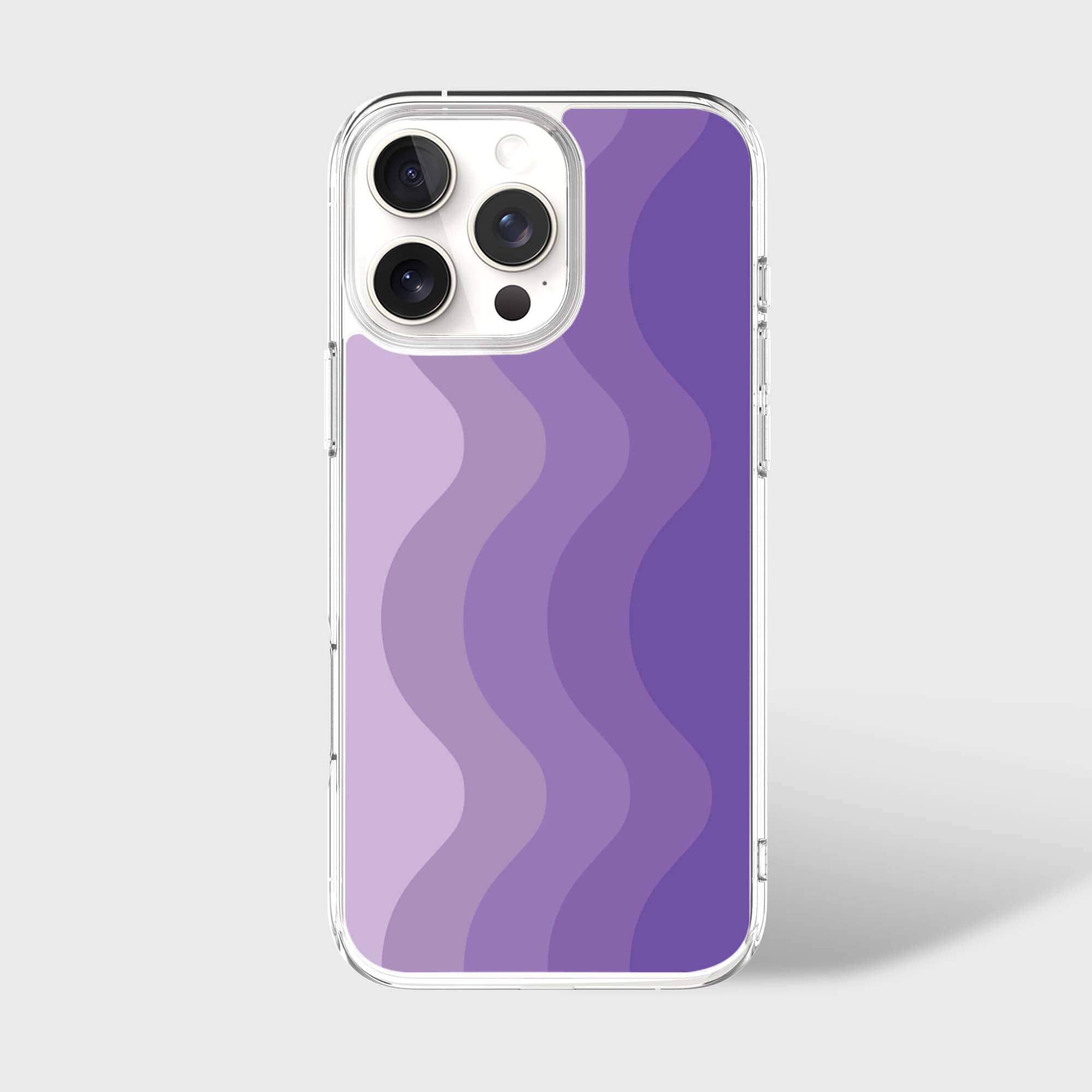 iPhone 16 Pro Case With MagSafe - Purple Wave