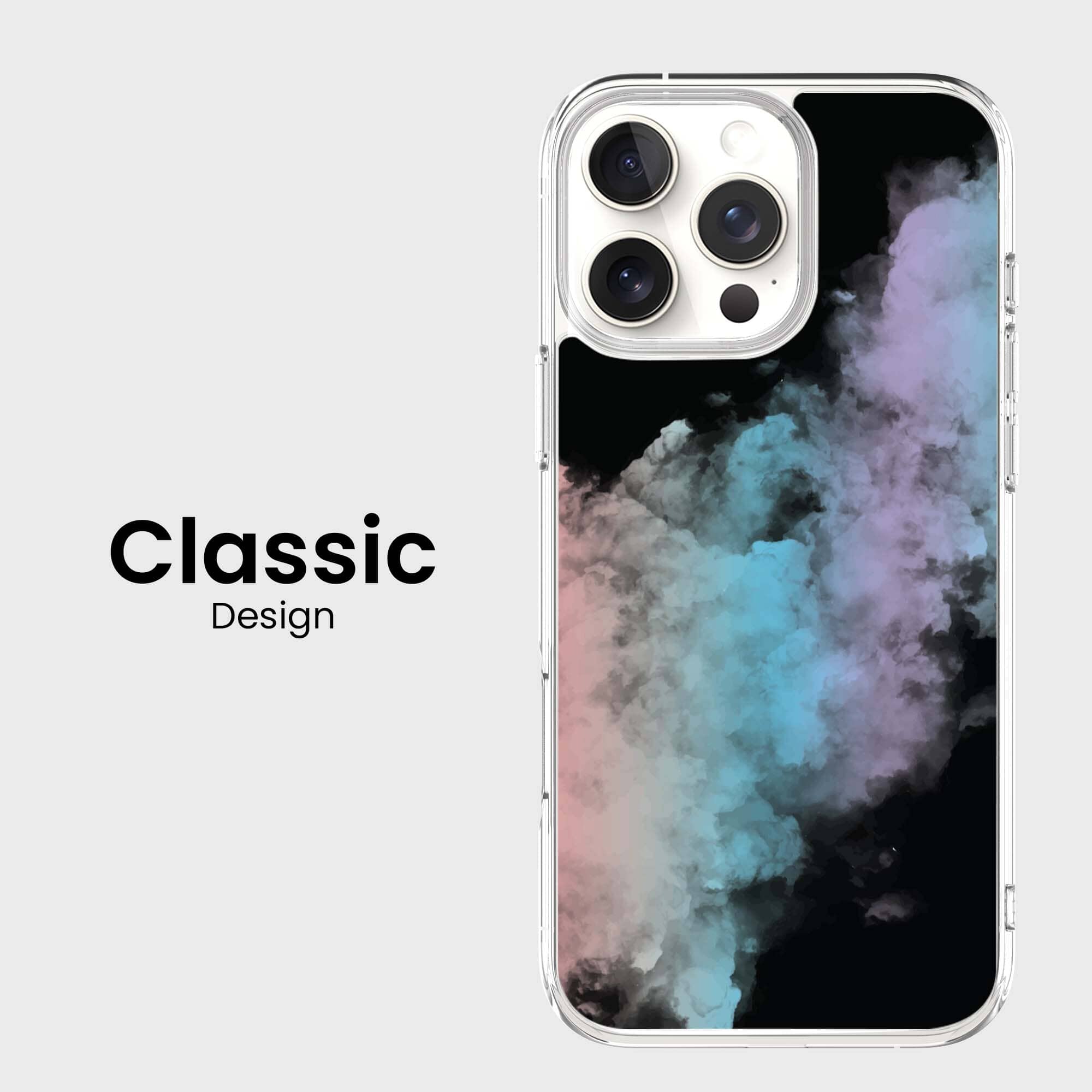 iPhone 16 Pro Max Case With MagSafe - Rainbow Cloud