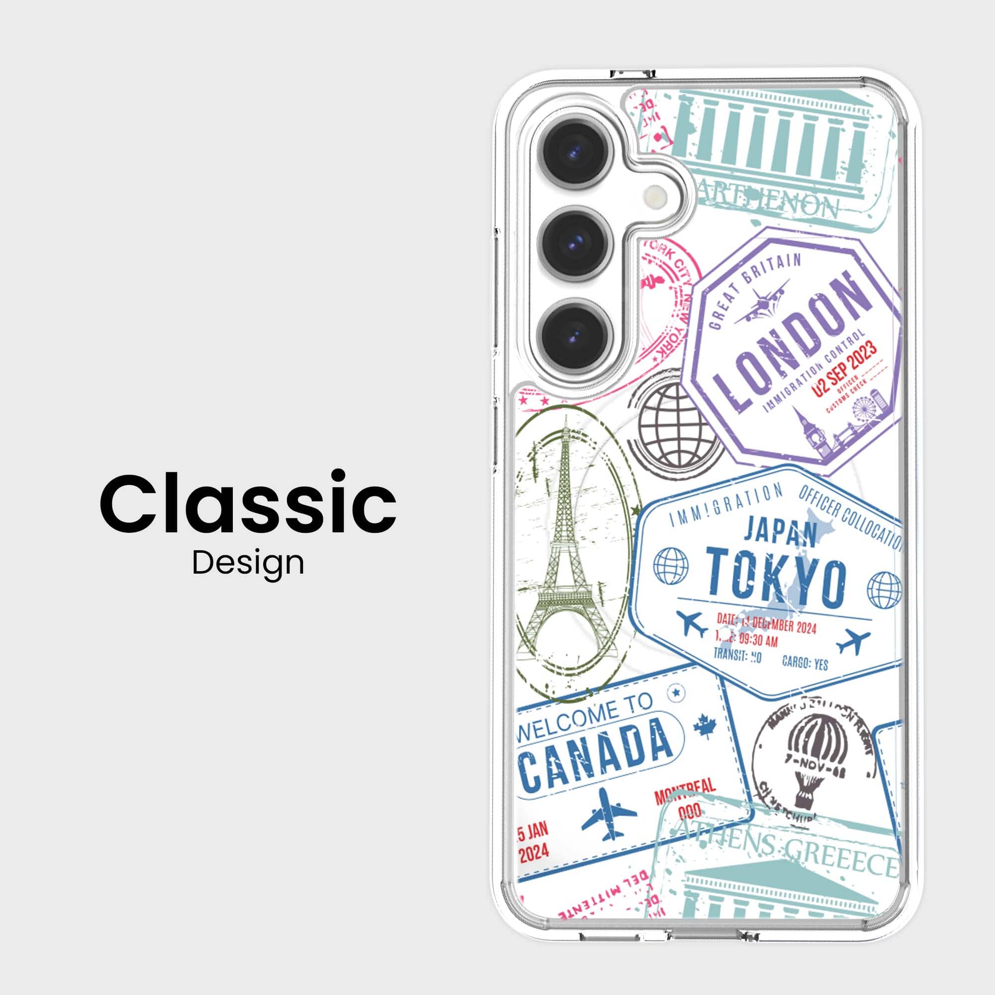 Samsung Galaxy S24 Clear Case - Study Abroad