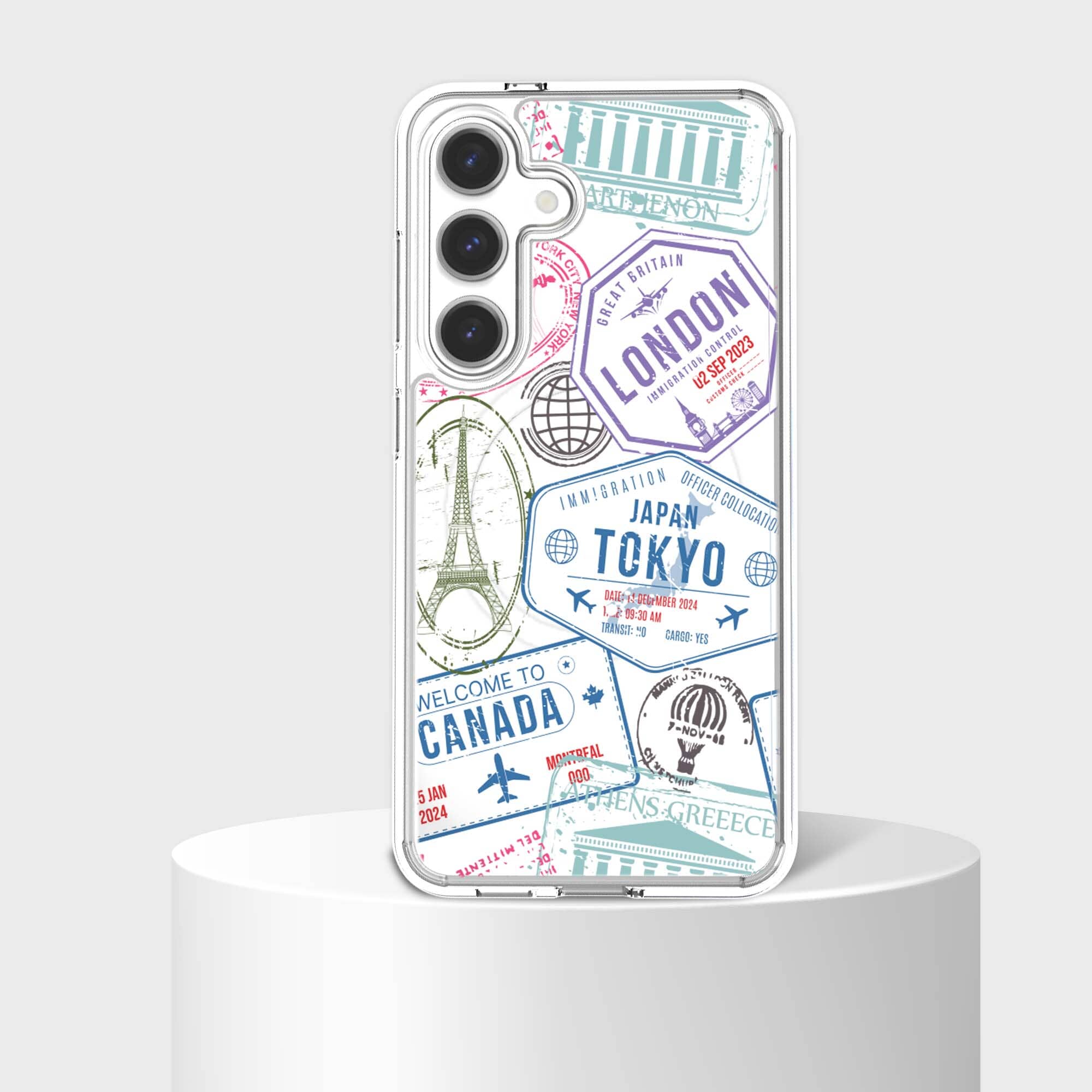Samsung Galaxy S24 Clear Case - Study Abroad