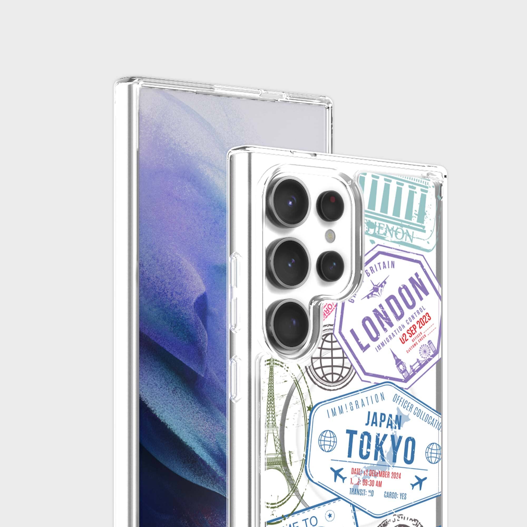 Samsung Galaxy S25 Ultra Clear Case - Study Abroad