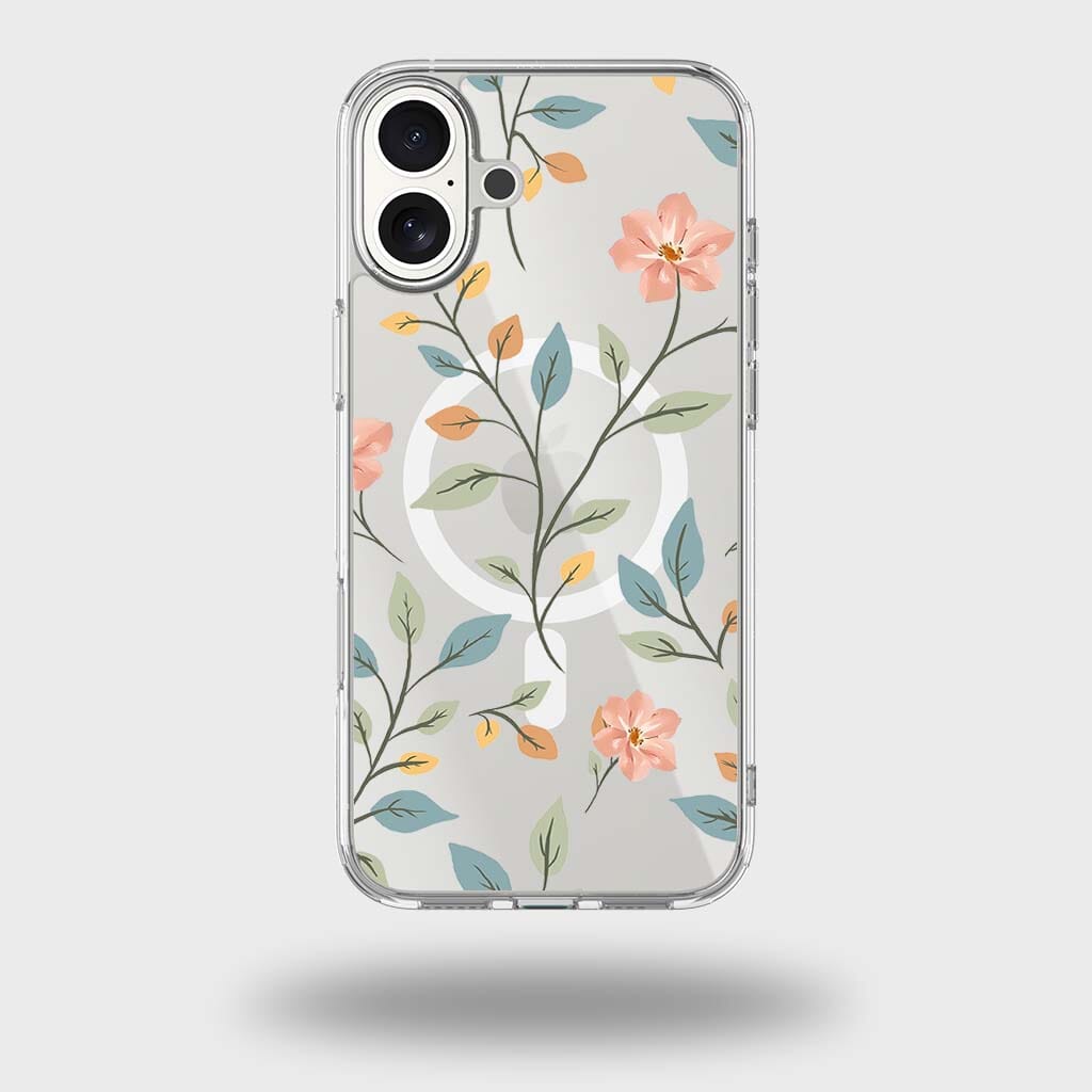 MagSafe iPhone 17 Easter Floral Clear Case