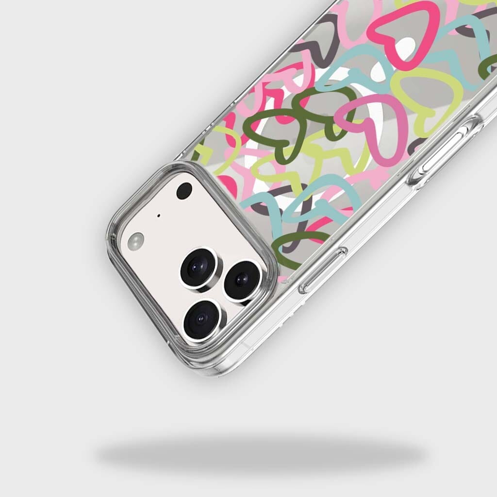 iPhone 17 Pro Clear Case - Graffiti Design