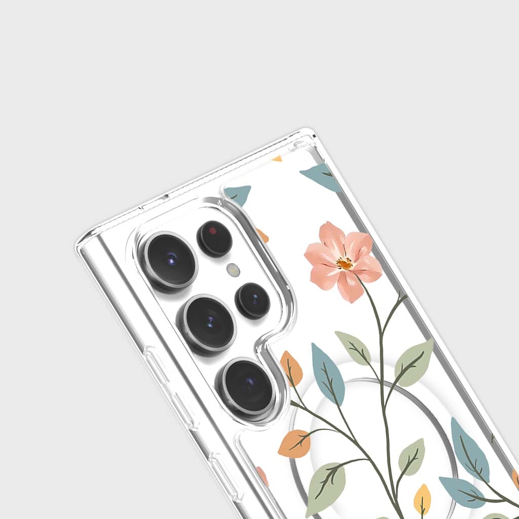 Samsung Galaxy S25 Ultra Easter Floral Clear Case