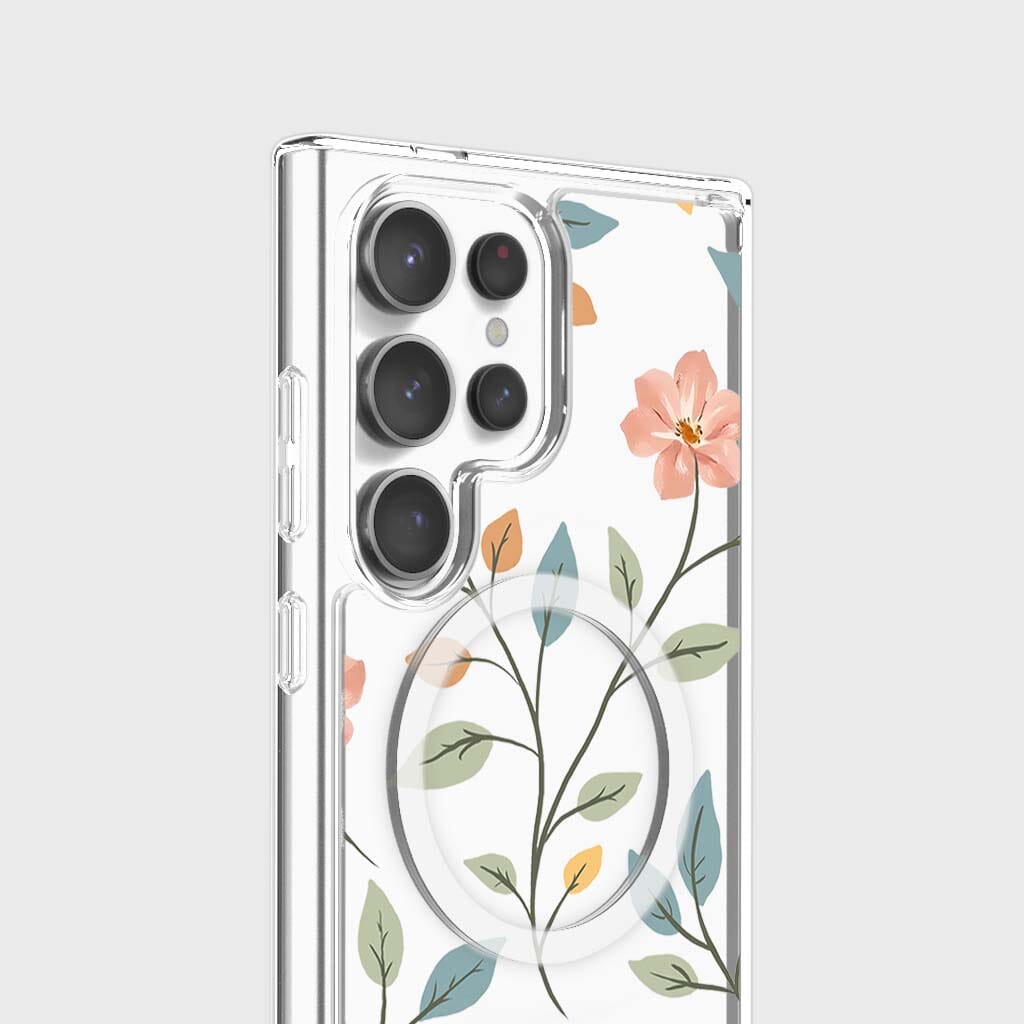 Samsung Galaxy S25 Ultra Easter Floral Clear Case