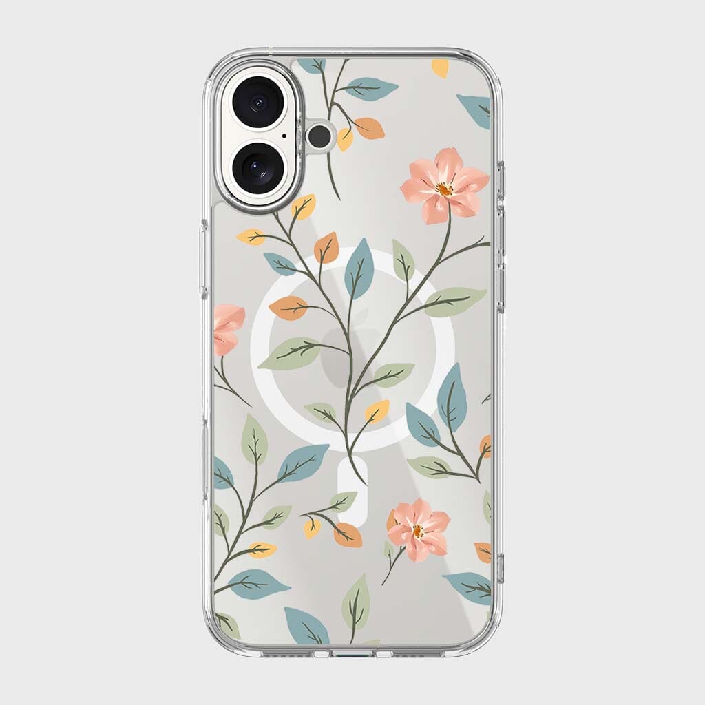 MagSafe iPhone 16 Easter Floral Clear Case