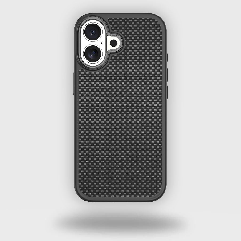 iPhone 17 Aramid Fiber Weave Pattern Case
