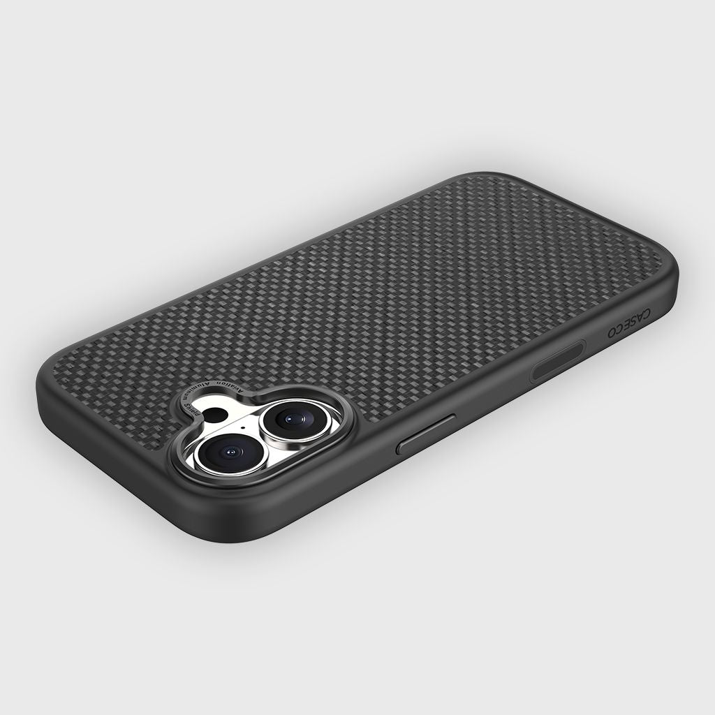 iPhone 17 Aramid Fiber Weave Pattern Case