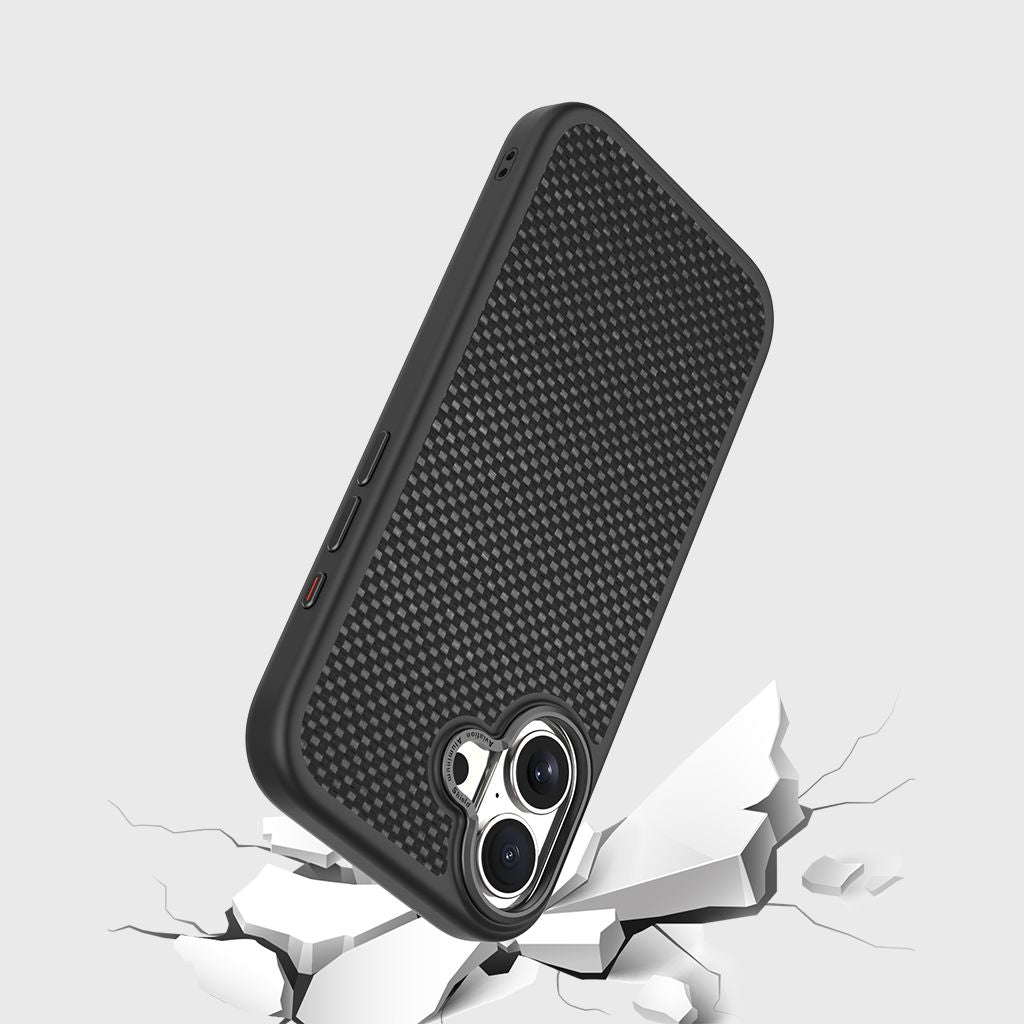 iPhone 17 Aramid Fiber Weave Pattern Case