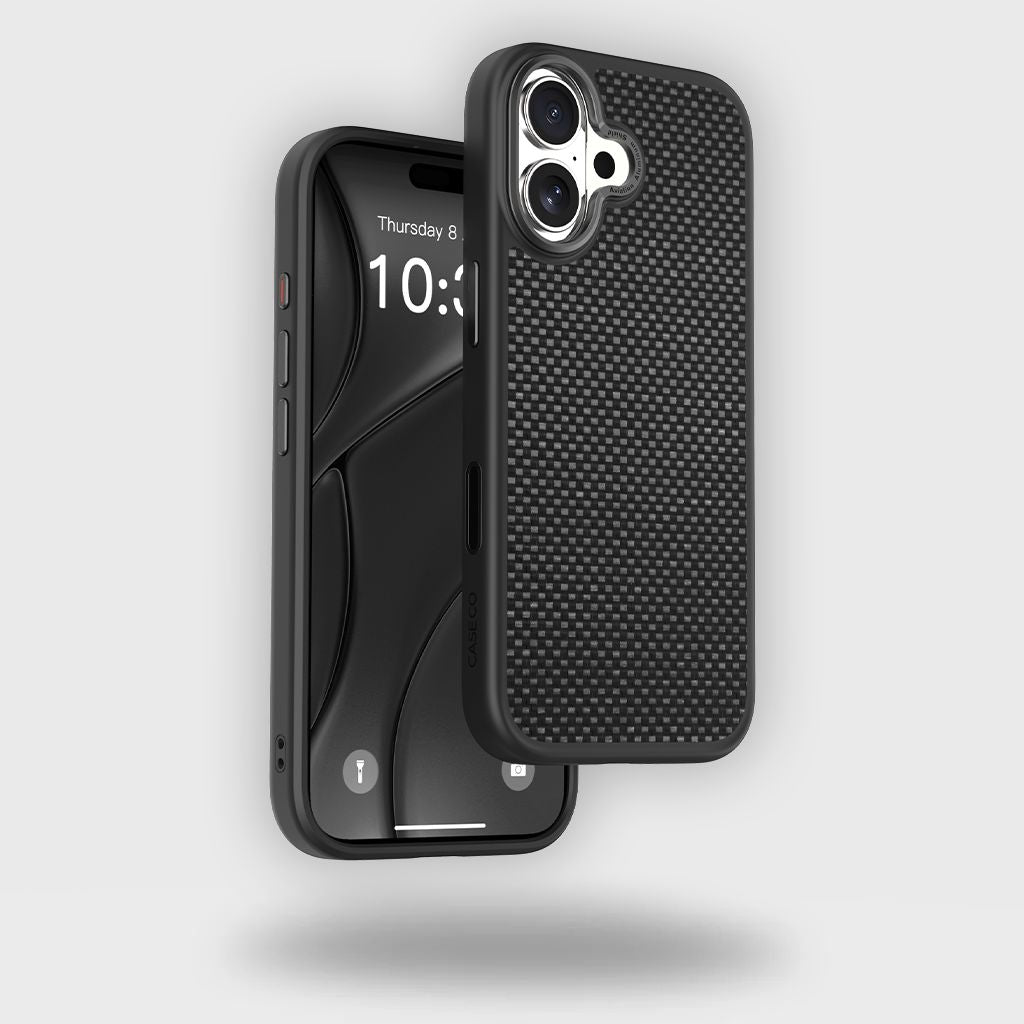 iPhone 17 Aramid Fiber Weave Pattern Case
